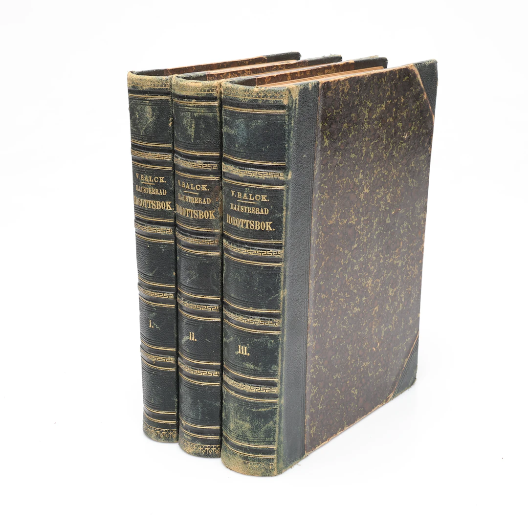 BALCK, VIKTOR. Illustrerad idrottsbok. 1-3.