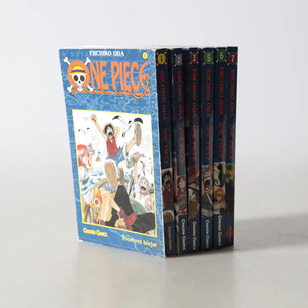 ODA EIICHIRŌ. 6 band, "One Piece", Carlsen Comics, 2003/2007.