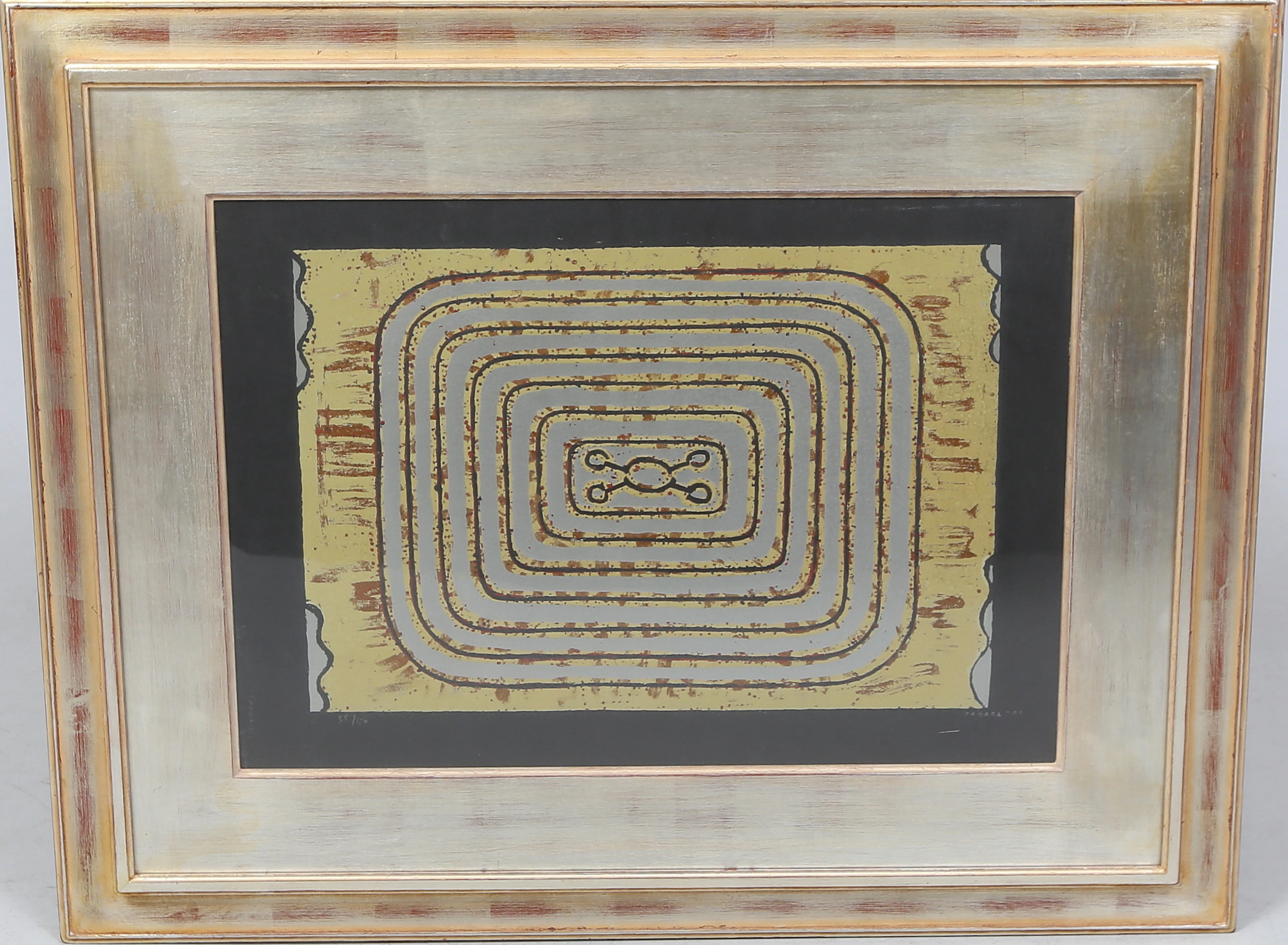 ENRIQUE TÁBARA. (1930-2021), troligen serigrafi, signerad, numrerad