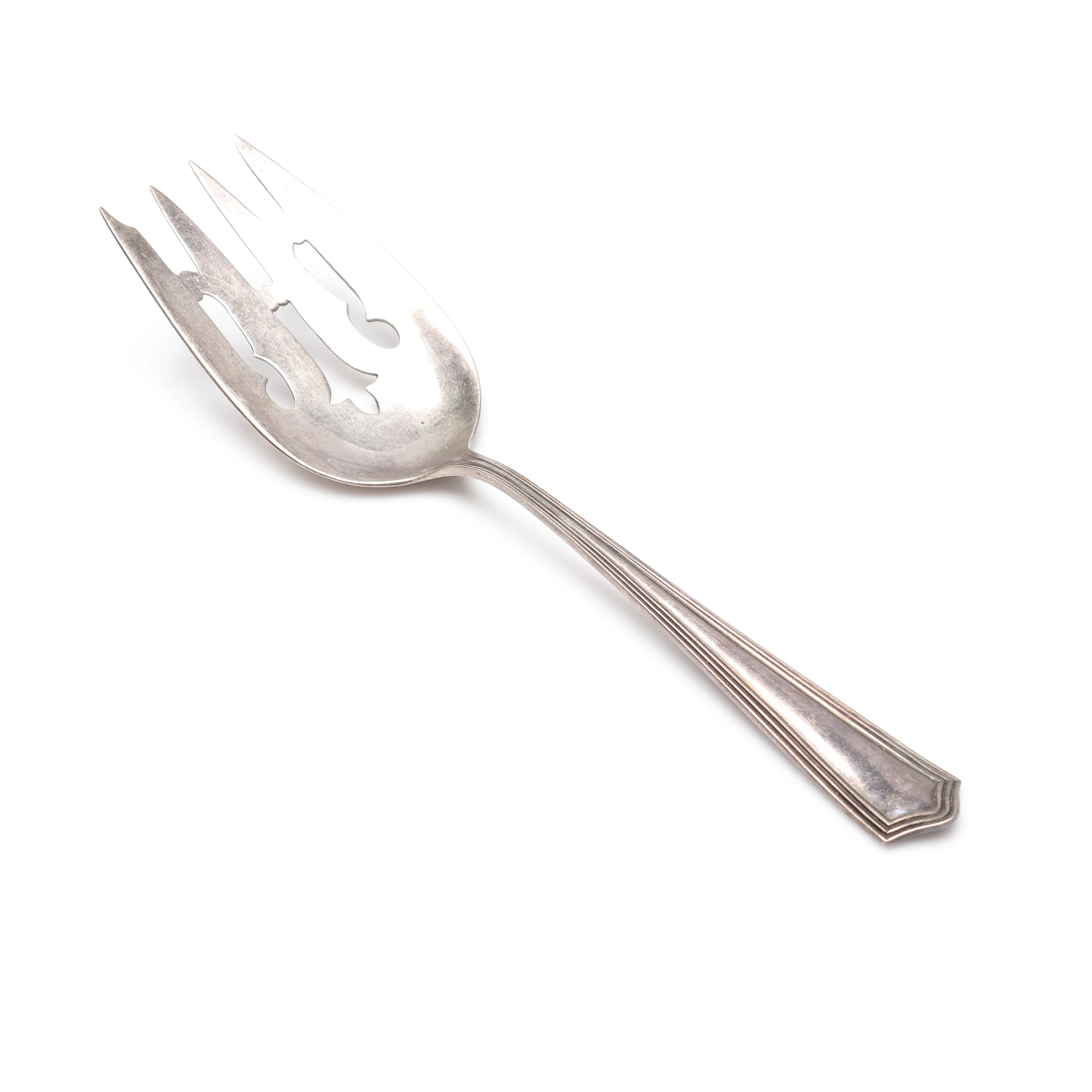 FISKGAFFEL, silver, vikt ca 36 gram.