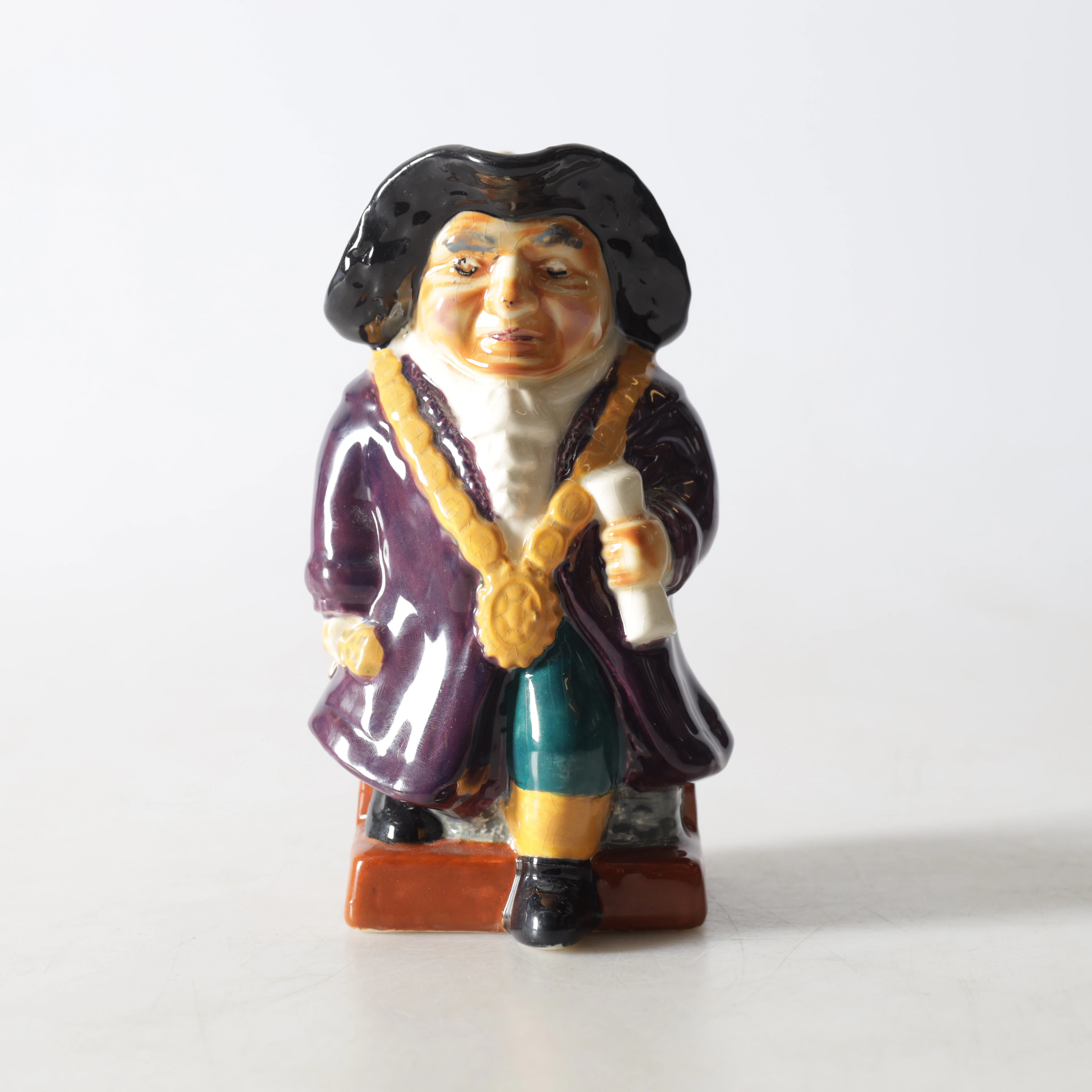 KRUS, keramik, s.k. "Toby Jug", Shorter & Son Ltd., Staffordshire, 1900-tal.