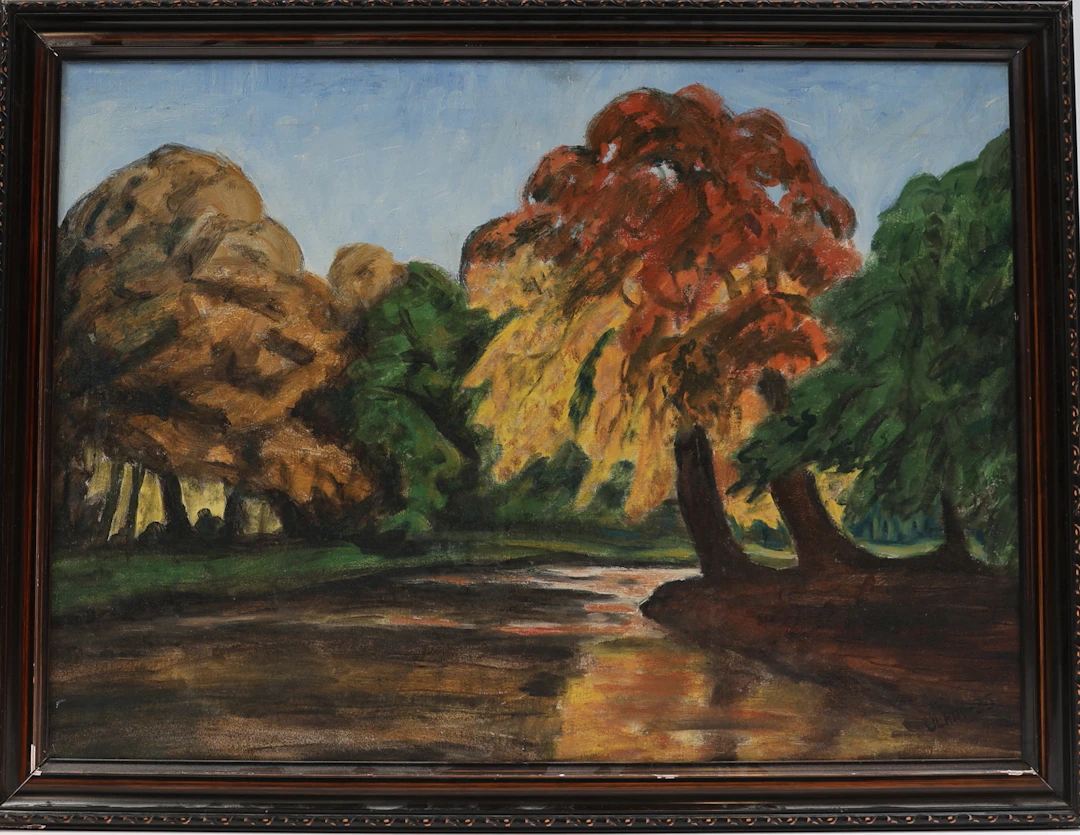 ULRIK HENDRIKSEN. TILLSKRIVEN. (Norge, 1981-1960) Höstlandskapen