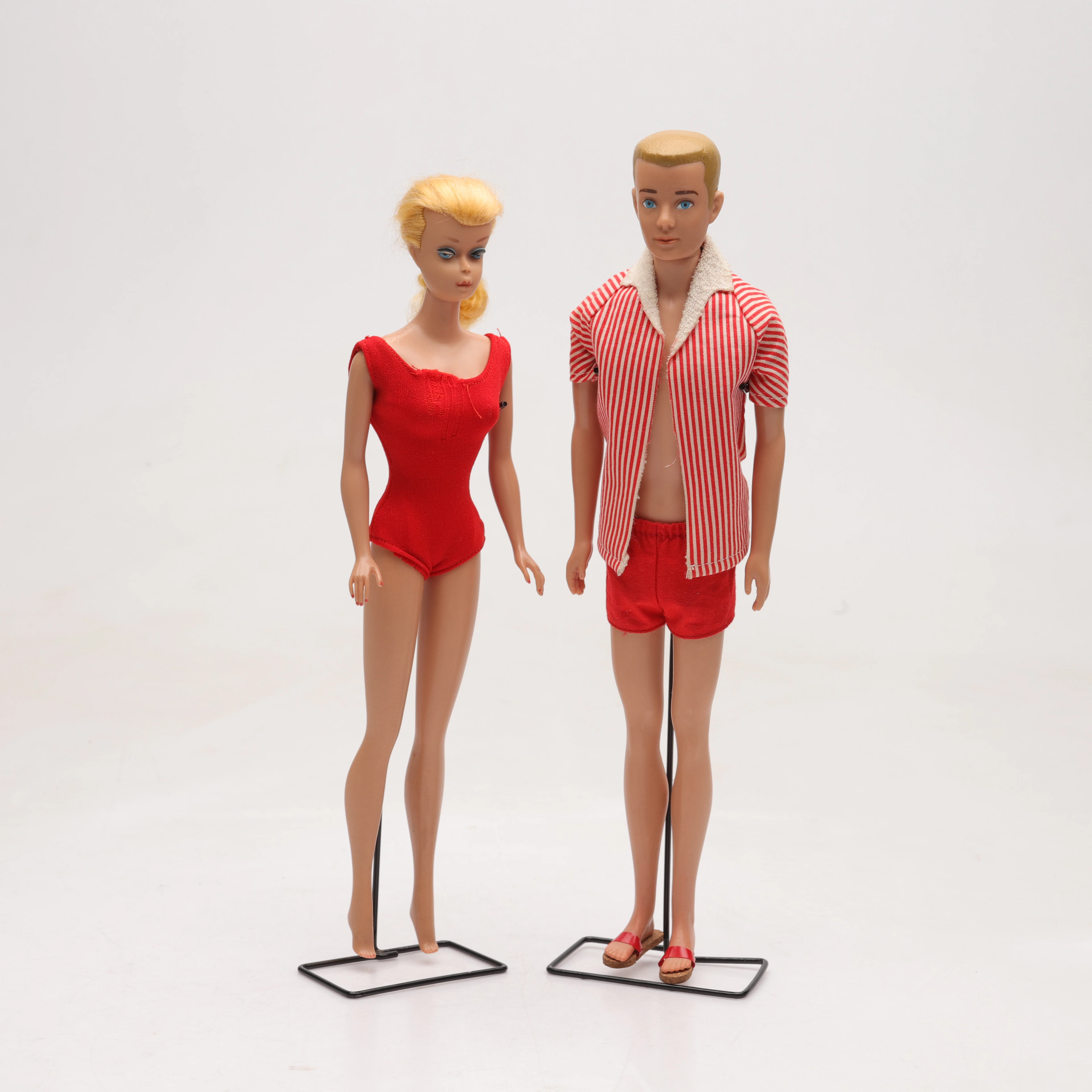 BARBIEDOCKOR, Ken och Midge/Barbie, Mattel, 1960-tal.