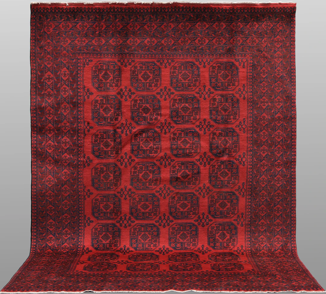 ORIENTMATTA. Afghan, 290 x 196 cm.