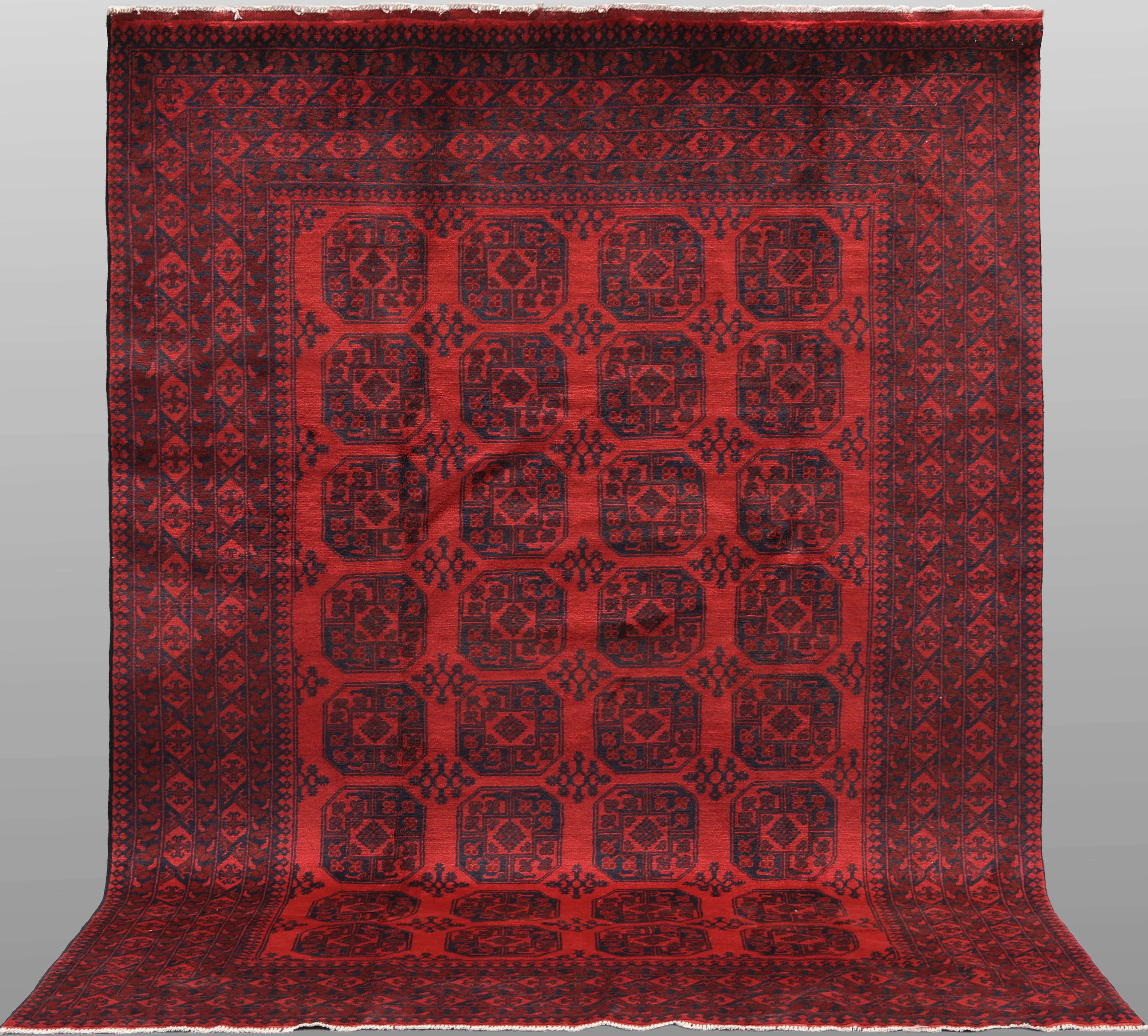 ORIENTMATTA. Afghan, 290 x 196 cm.