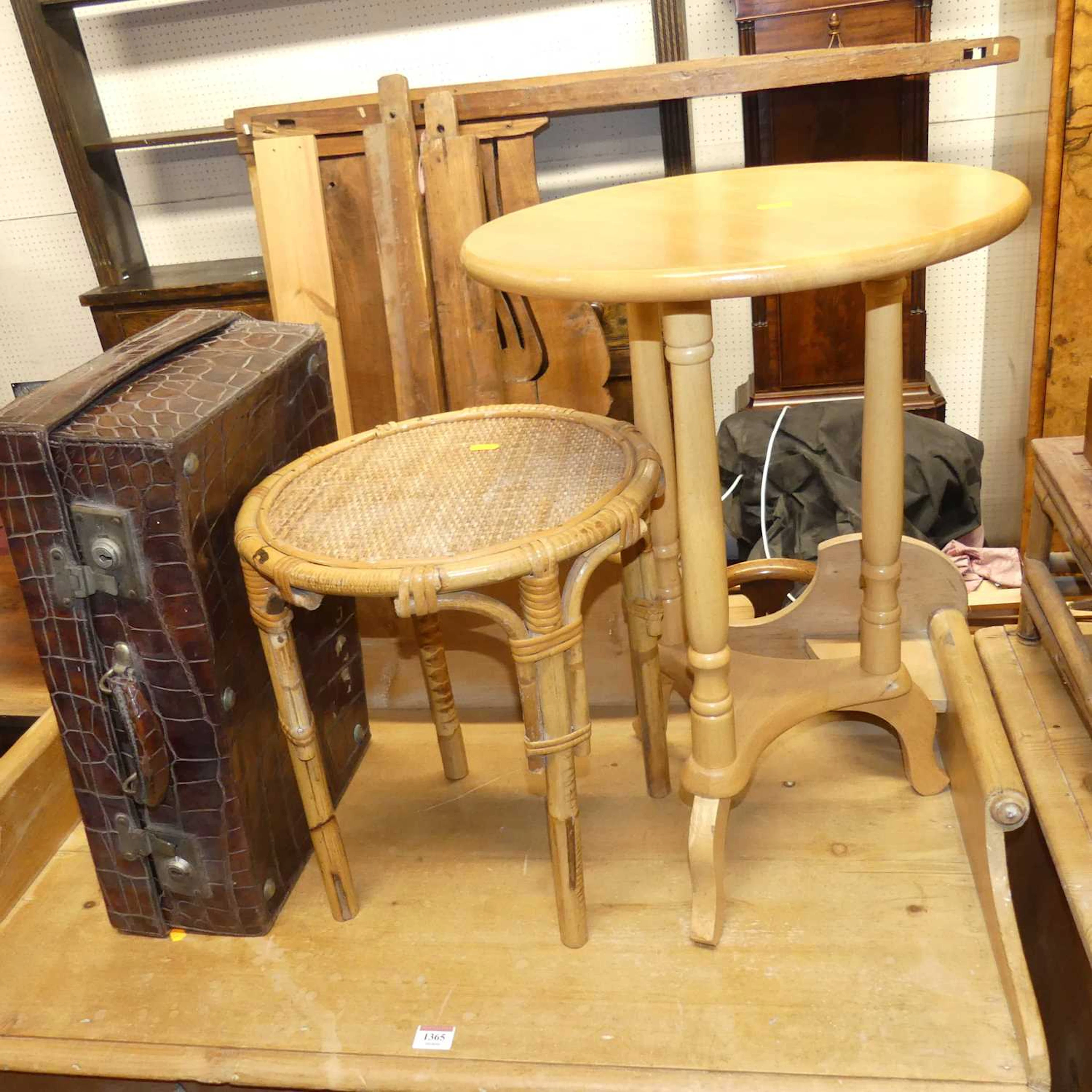 Lot 1363 - Occasional furniture, to include; two swing