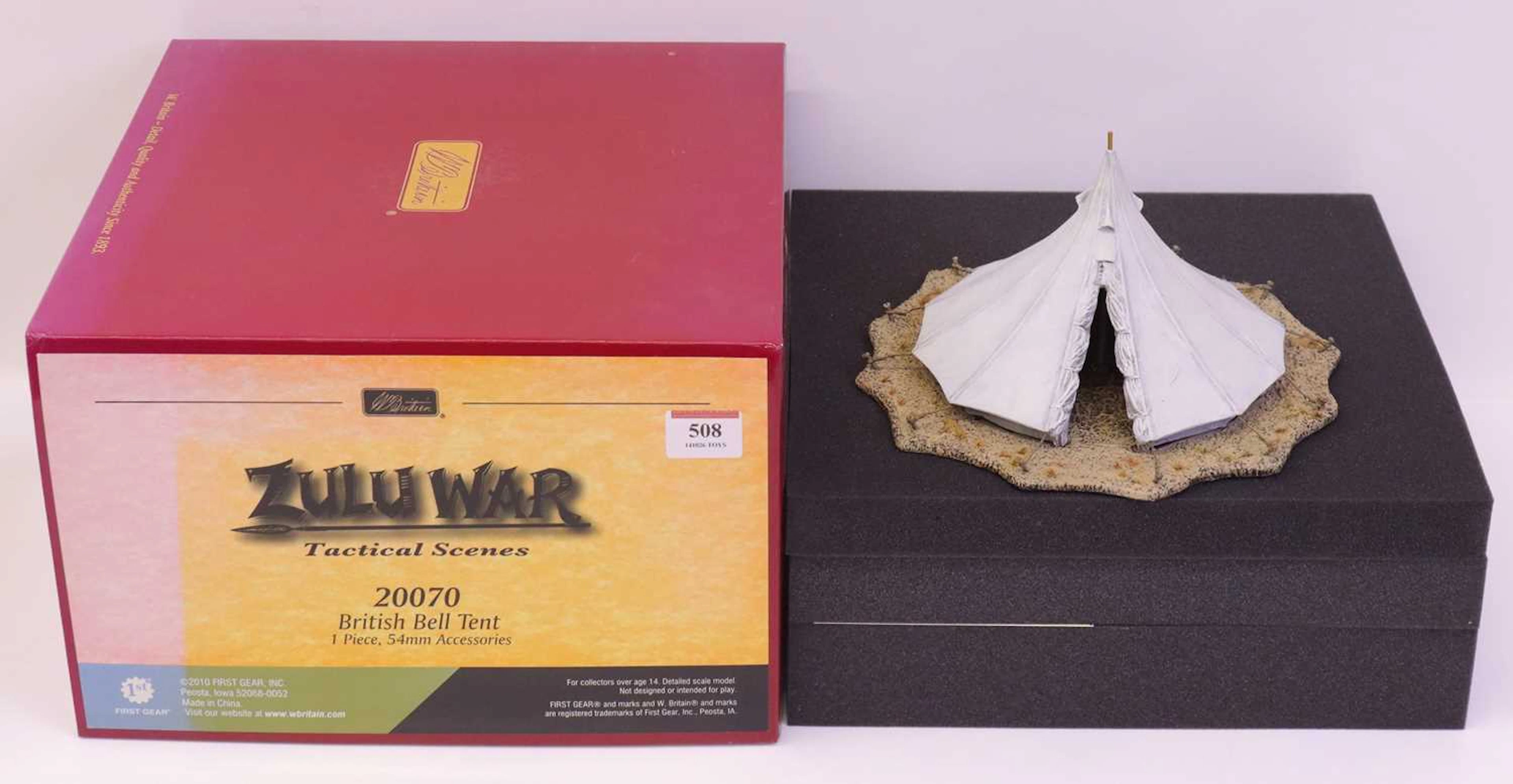 Lot 508 - A Britains Zulu War Tactical Scenes boxed