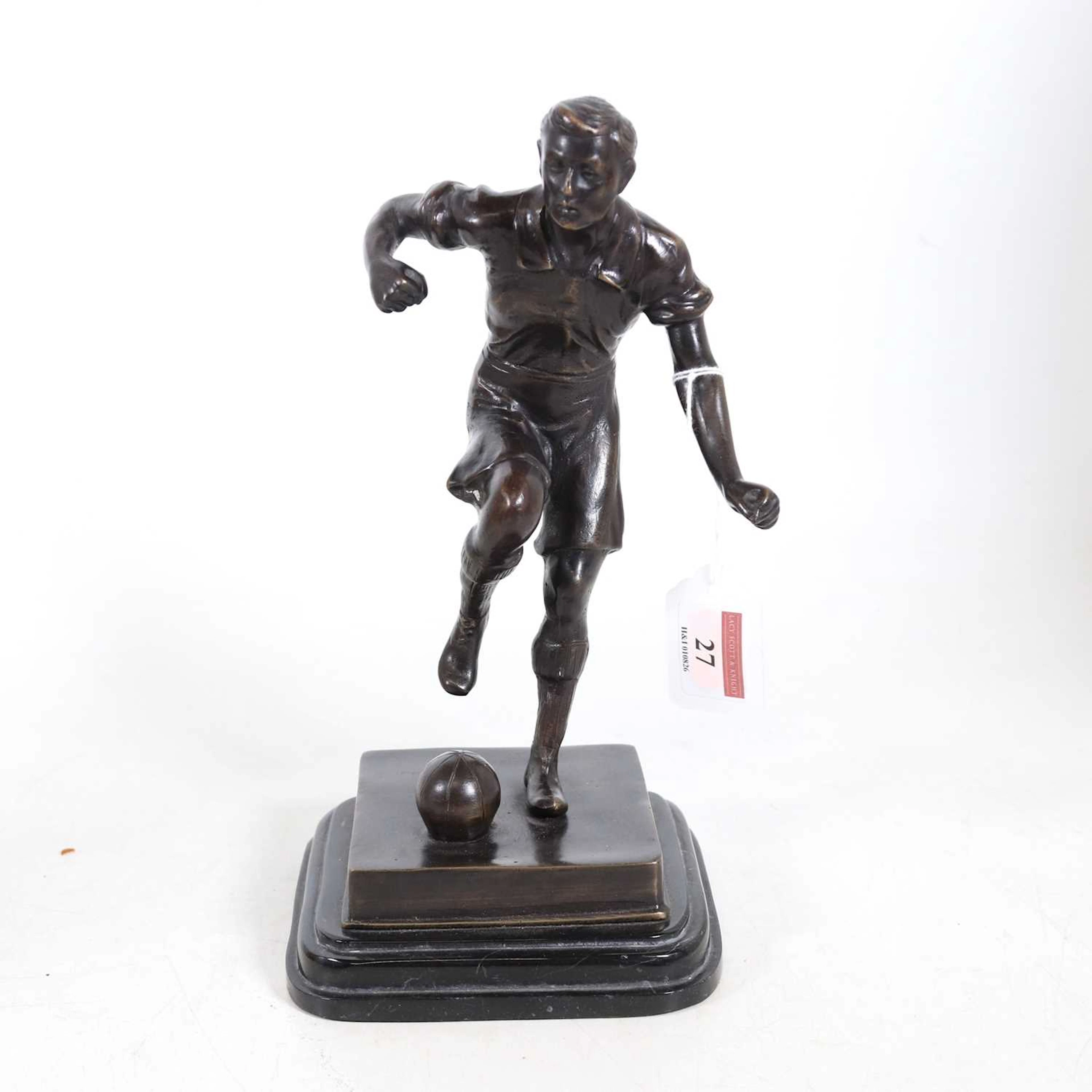Lot 27 - After John Skeaping, bronze model of a