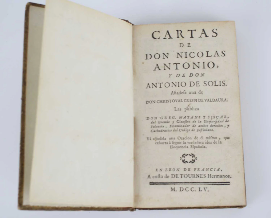 Lot 112 - Antonio, Nicols; and De Solis, Antonio;