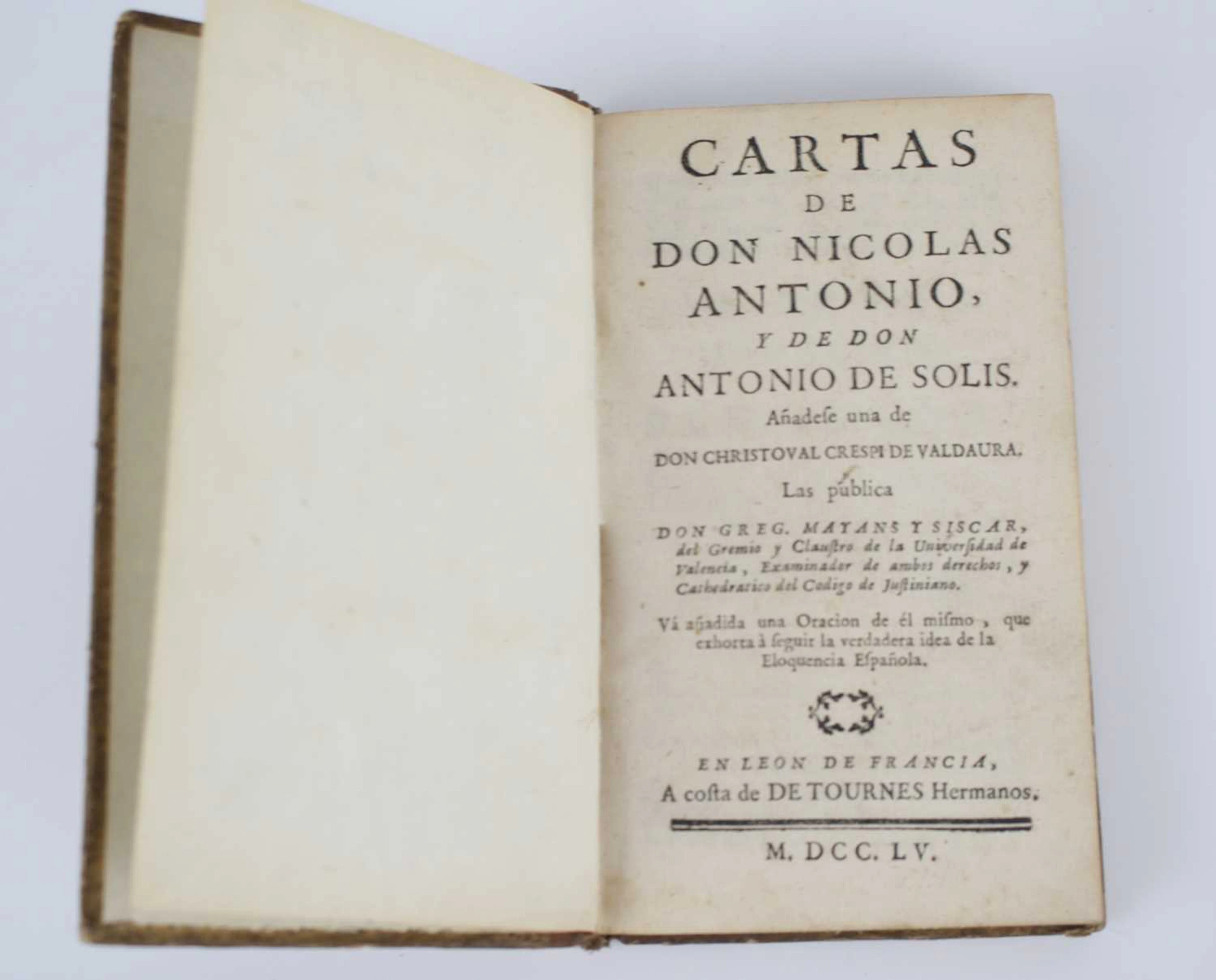Lot 112 - Antonio, Nicols; and De Solis, Antonio;
