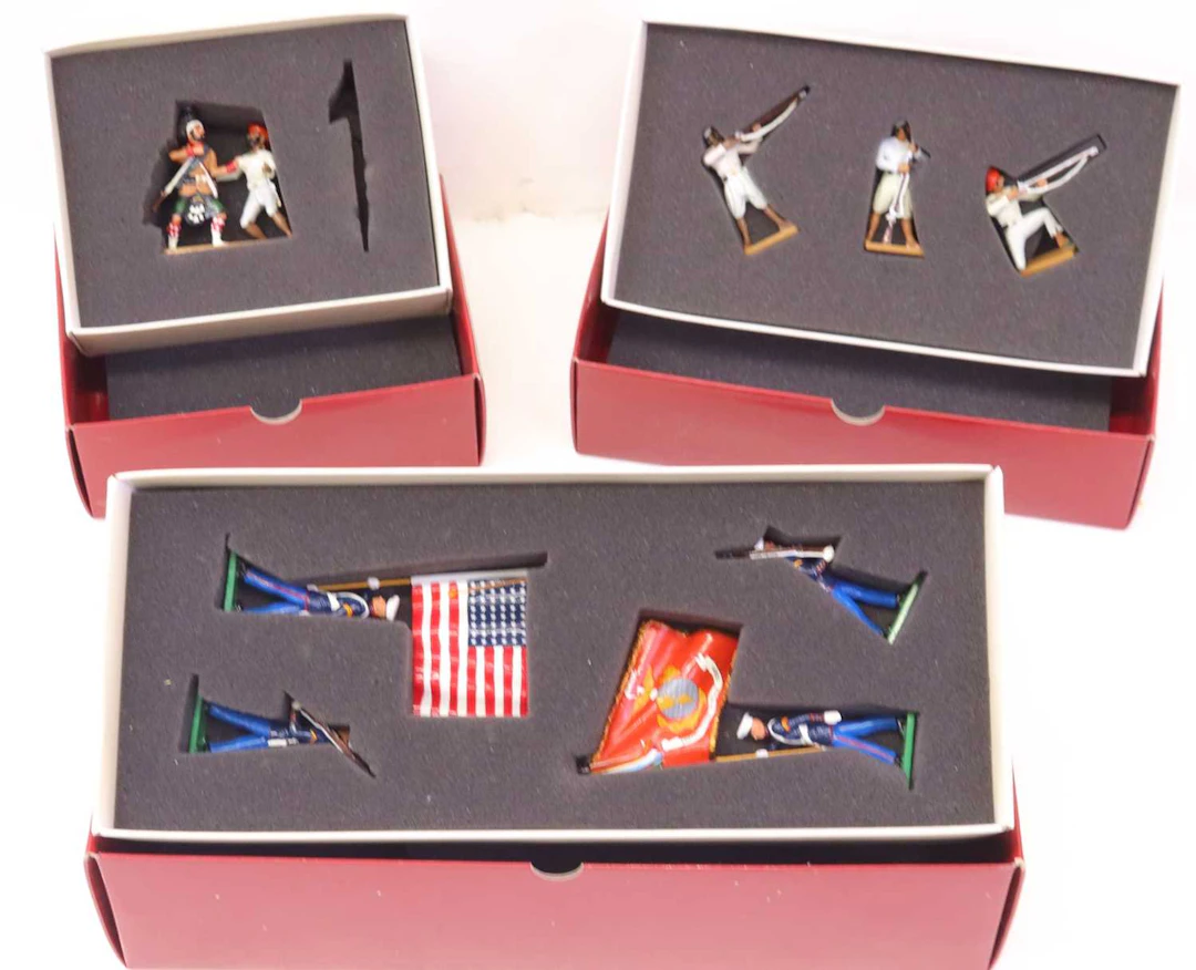 Lot 398 - Britains group of 3 sets comprising Victoria