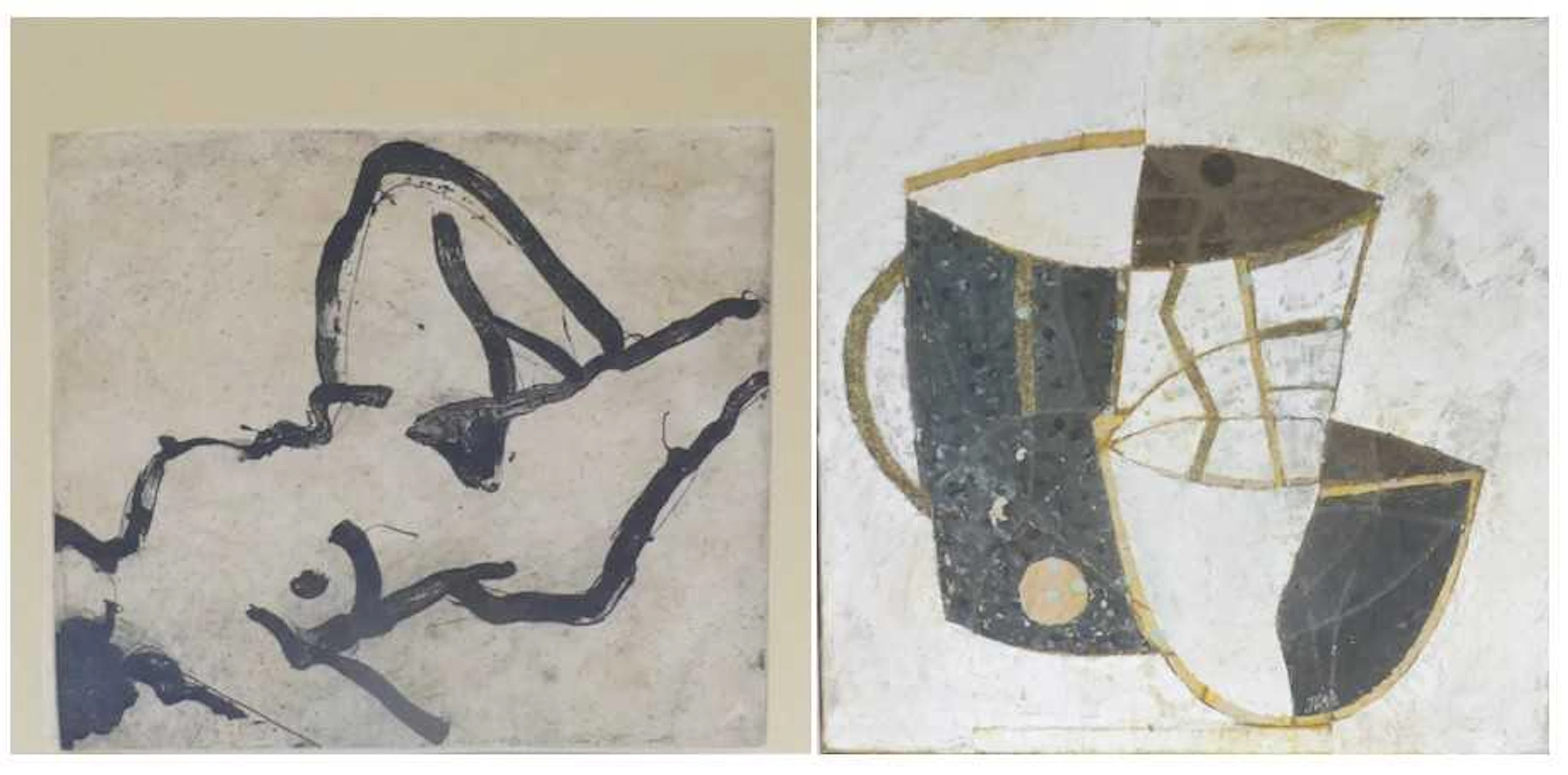 Lot 1002 - After Ben Nicholson, abstract still life