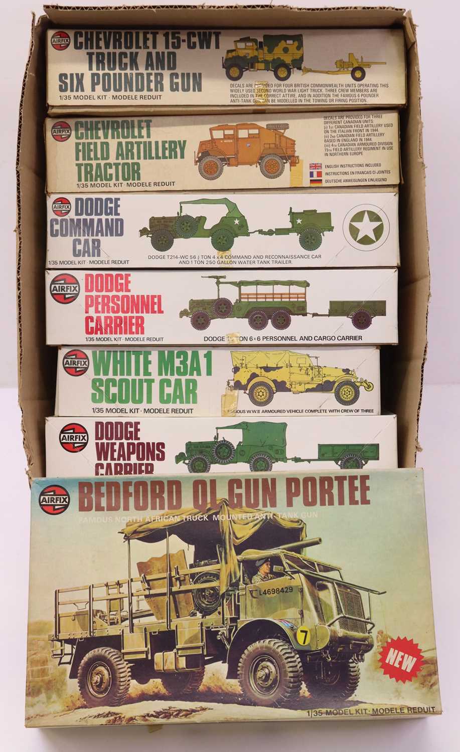 Lot 41 - Airfix collection of 1/35 scale plastic