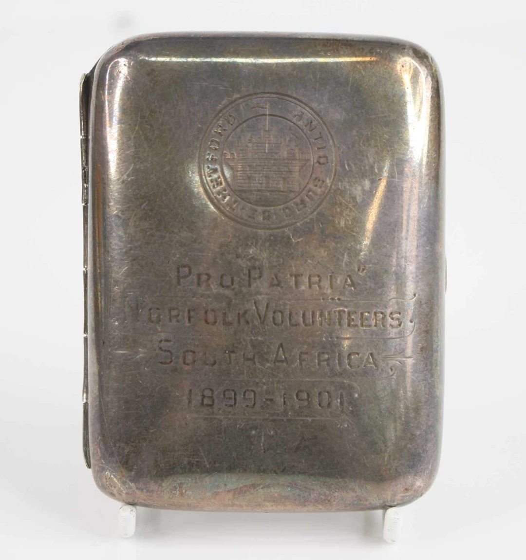 Lot 1248 - An early 20th century silver pocket