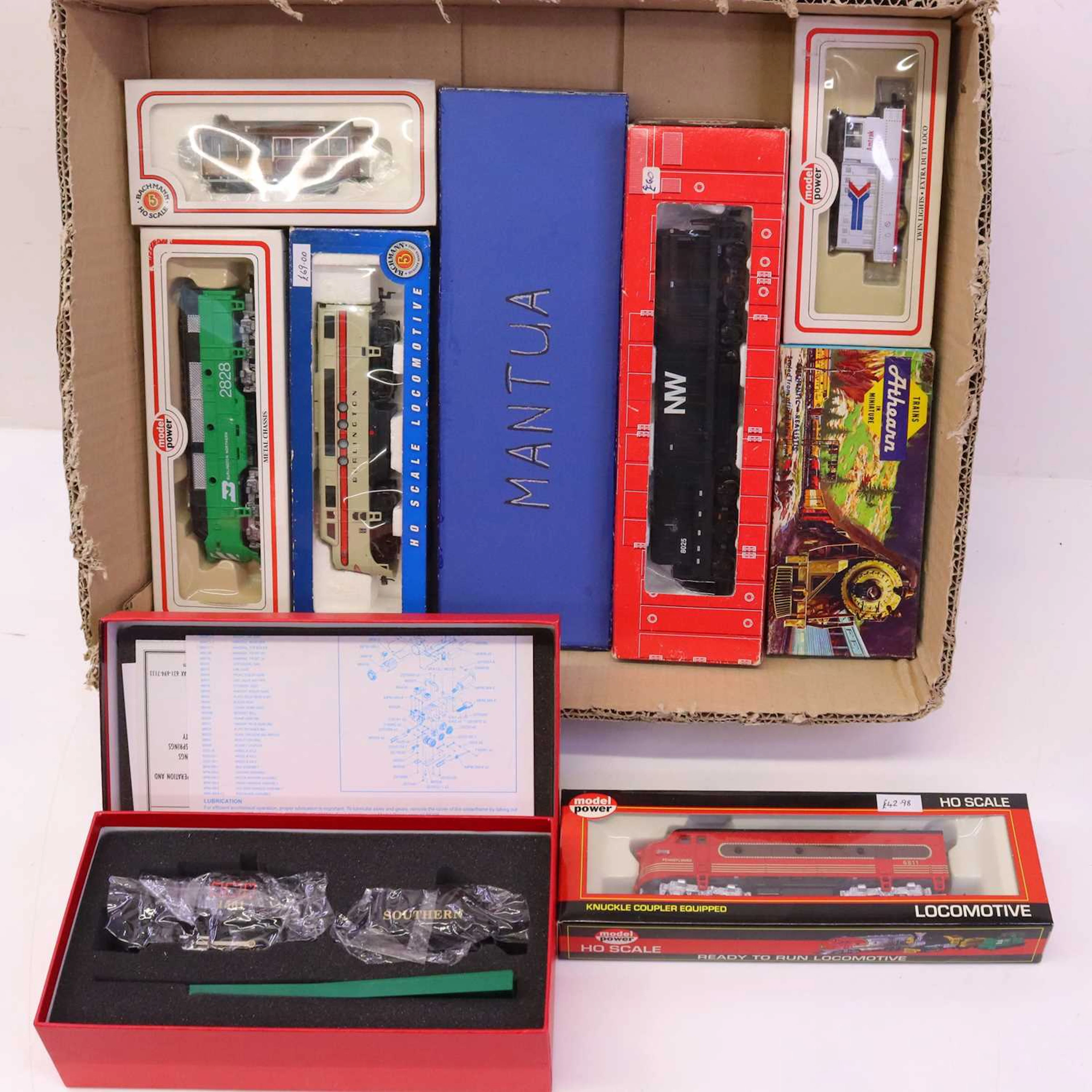 Lot 743 - One tray containing various HO gauge