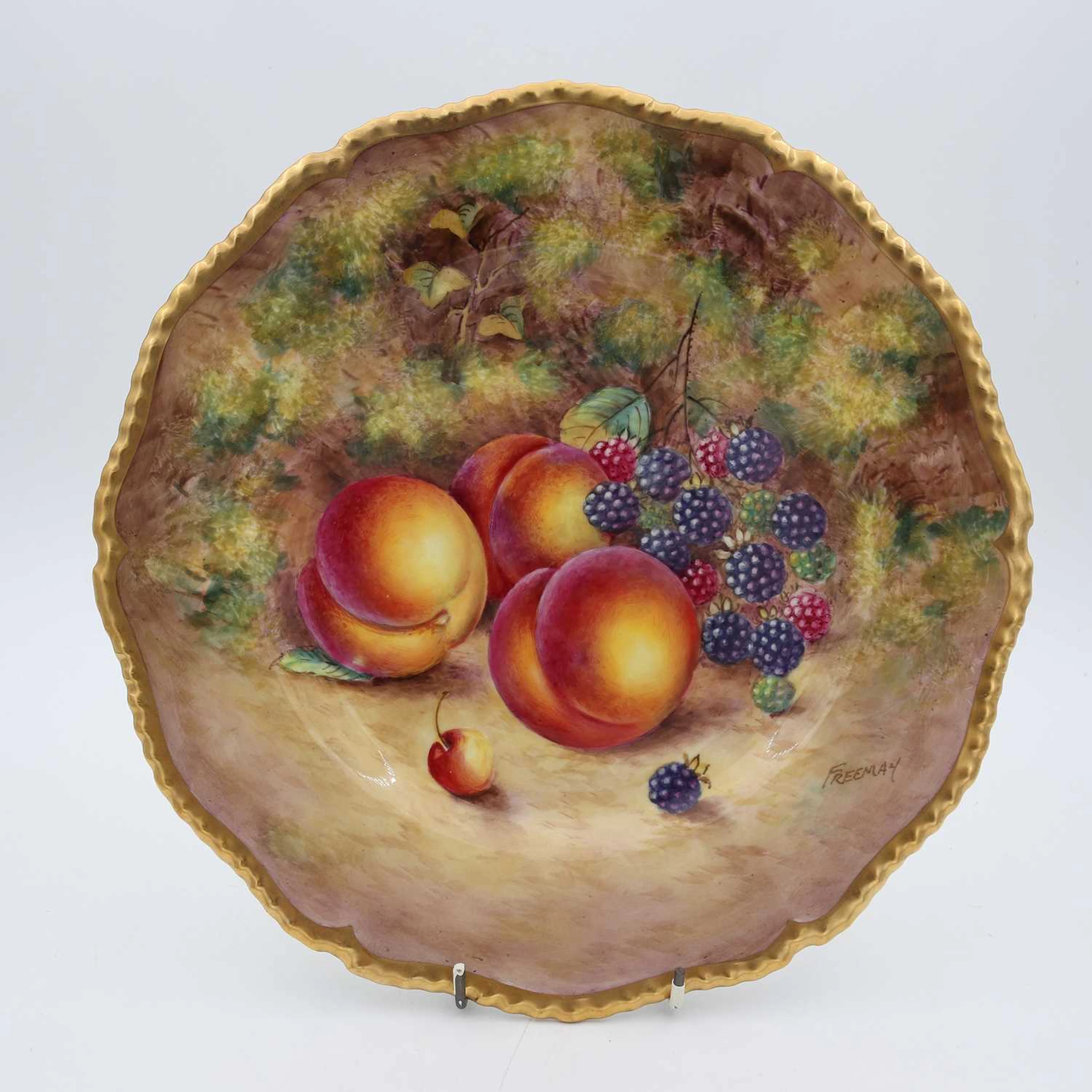 Lot 36 - John Freeman for Royal Worcester - a