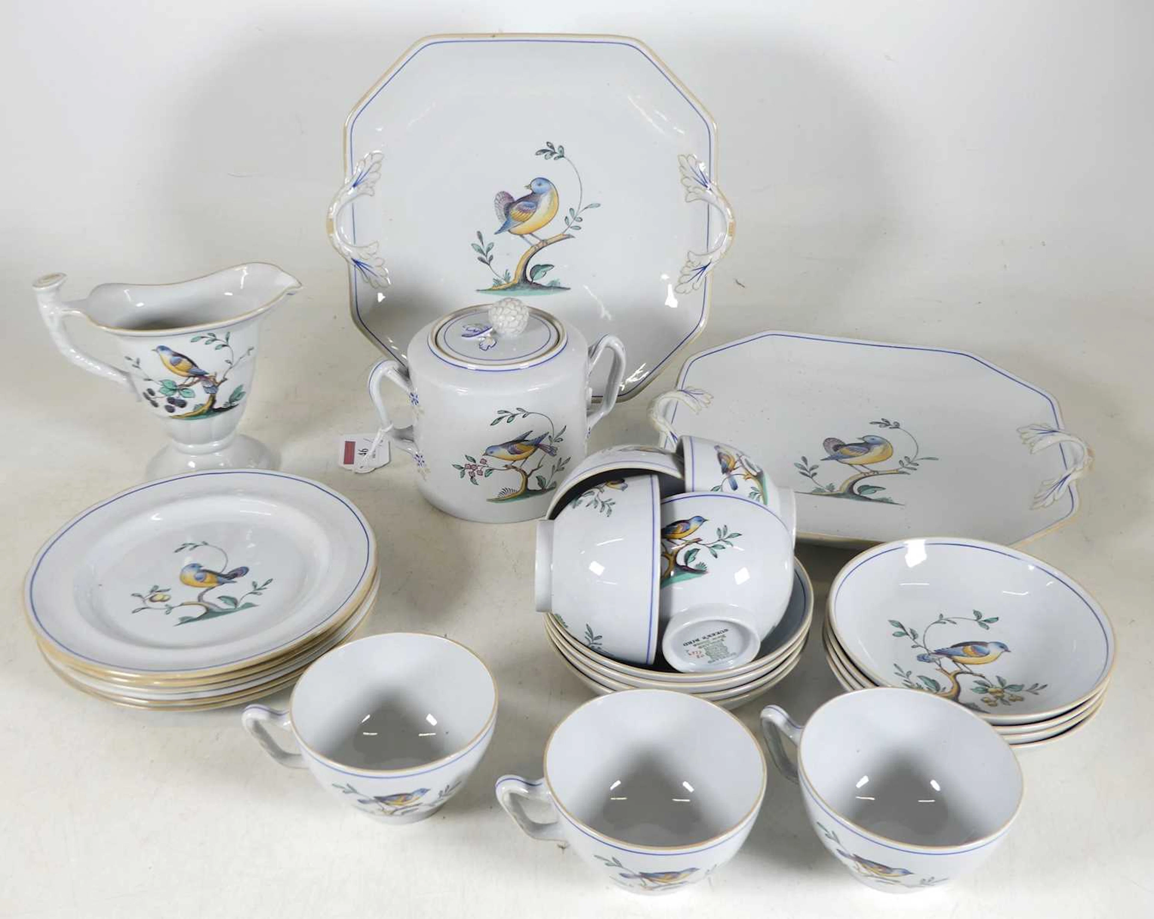 Lot 46 - A collection of Copeland Spode Queen's Bird