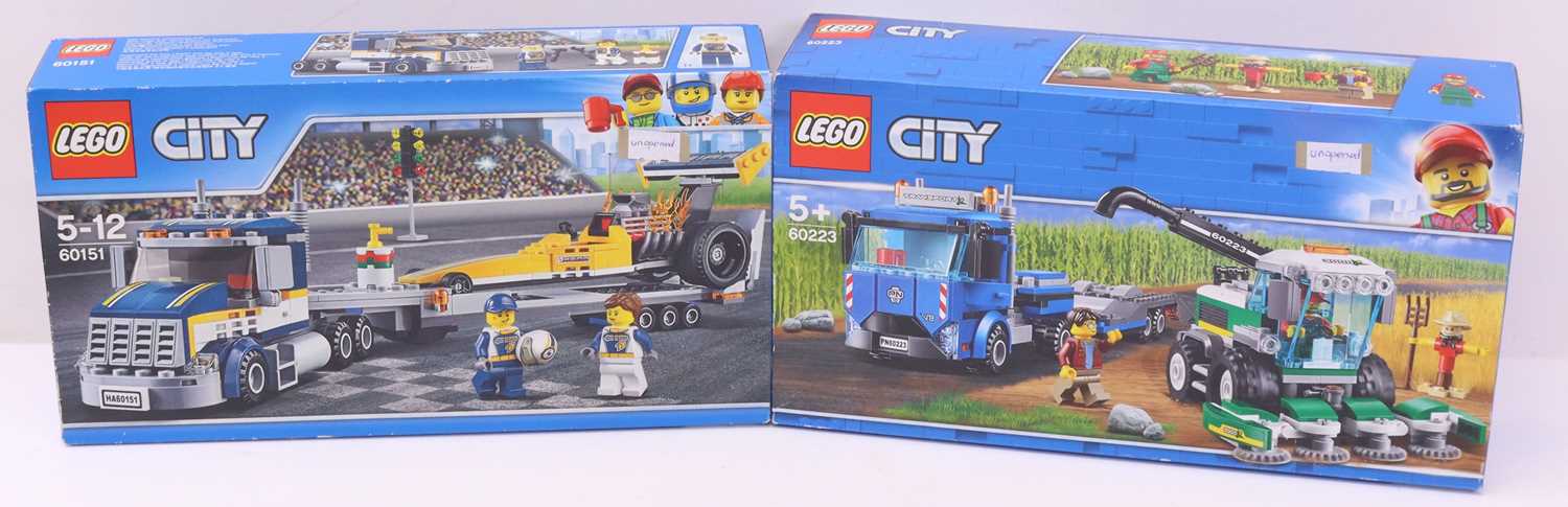 Lot 48 - Lego City group of two sealed sets to include