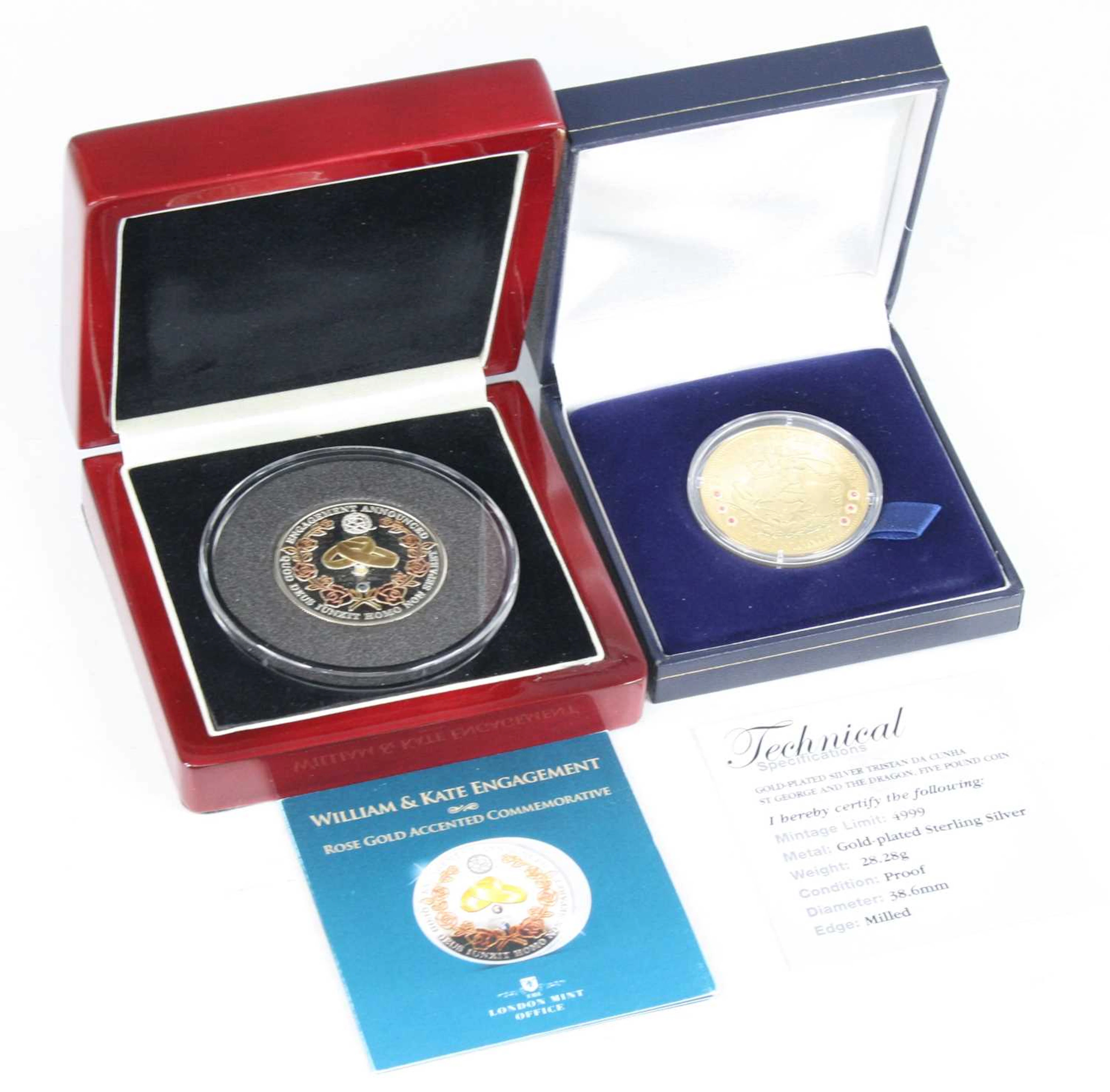 Lot 2068 - The London Mint Office, William & Kate