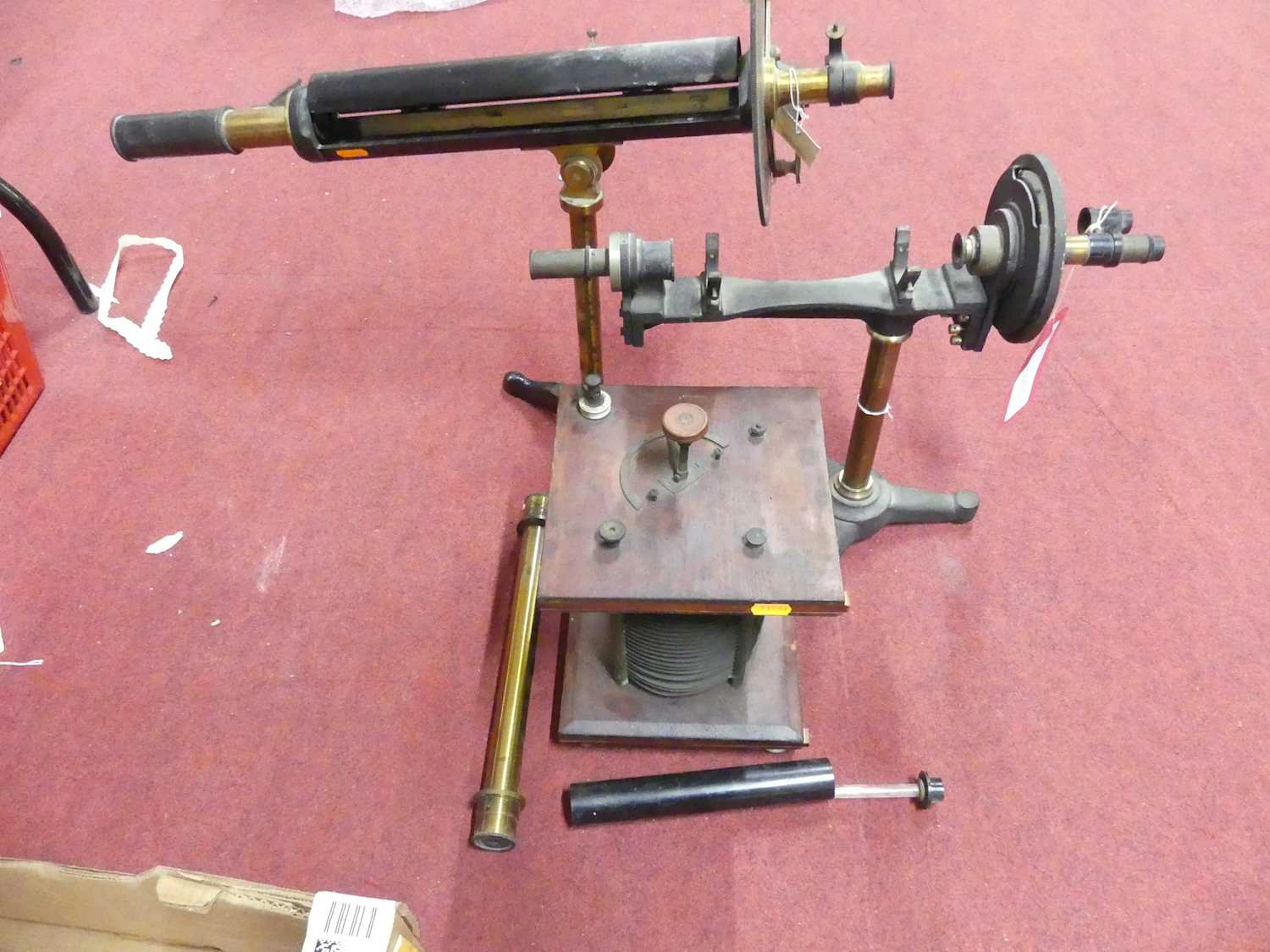 Lot 87 - A collection of scientific optical equipment