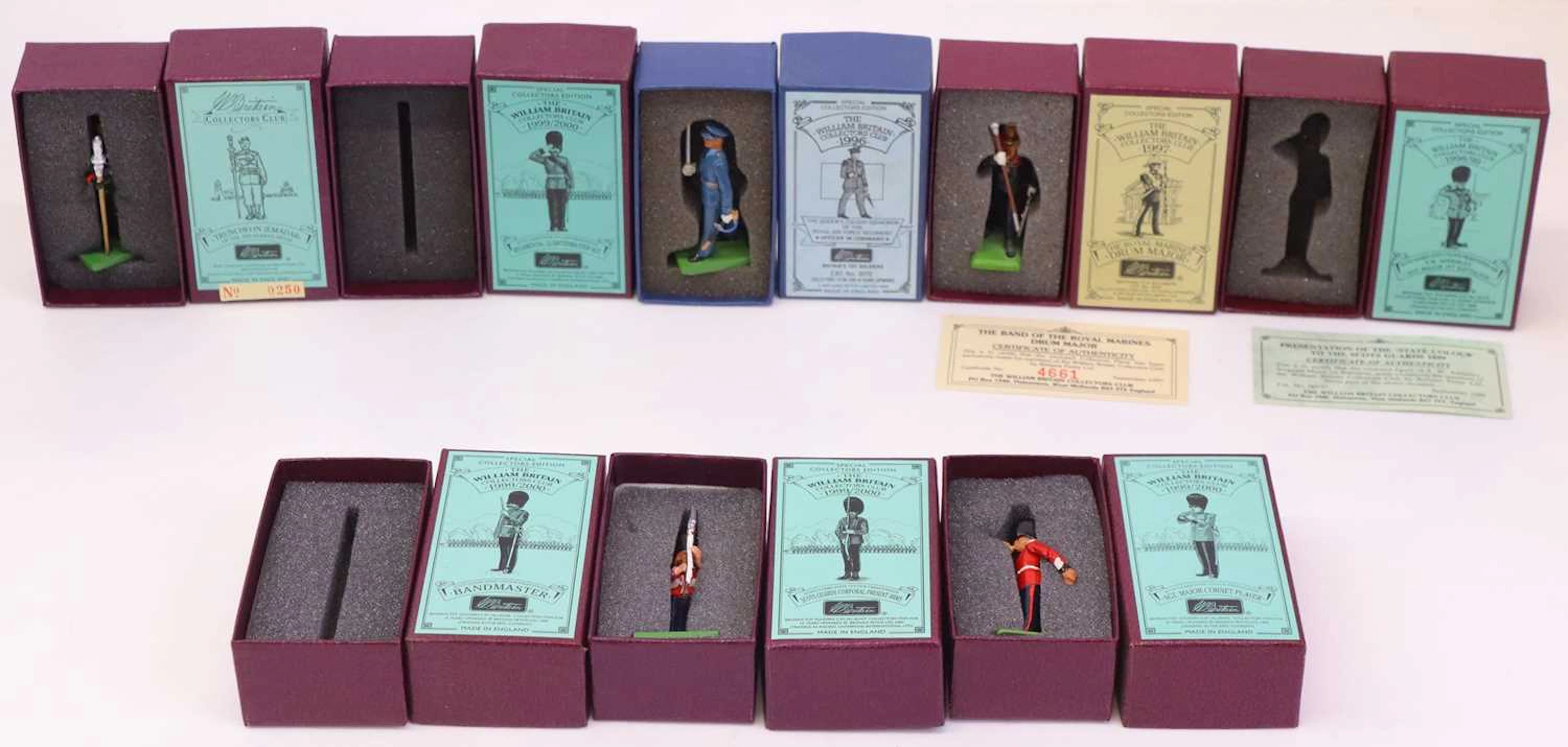 Lot 420 - Britains a small group of figures comprising