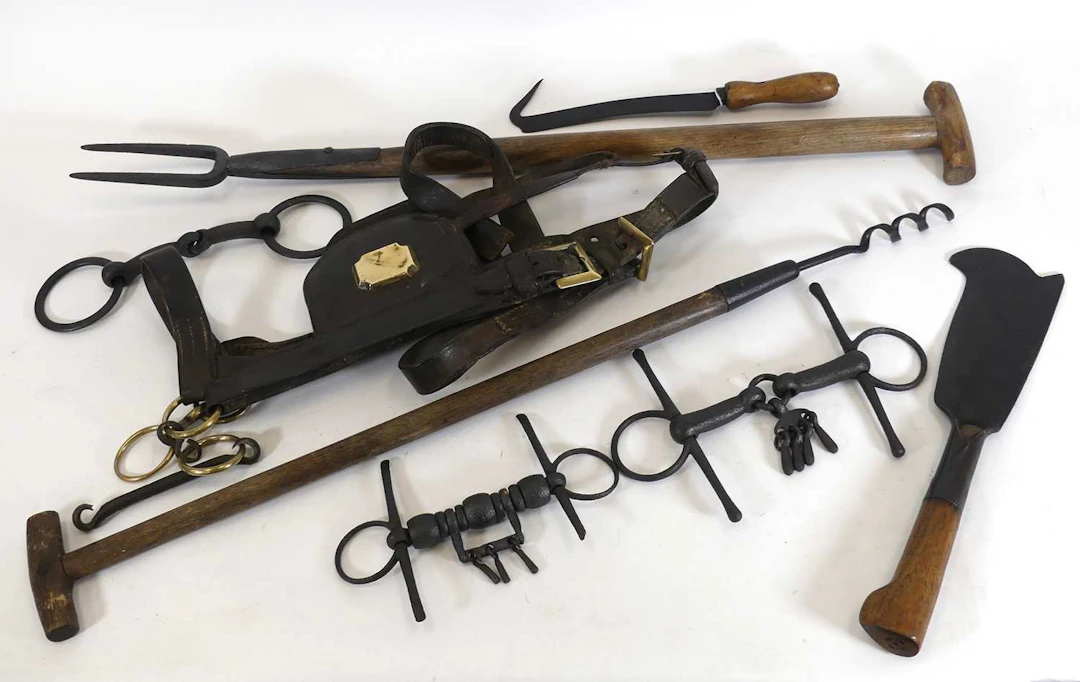 Lot 1316 - Farming & agricultural bygones; a