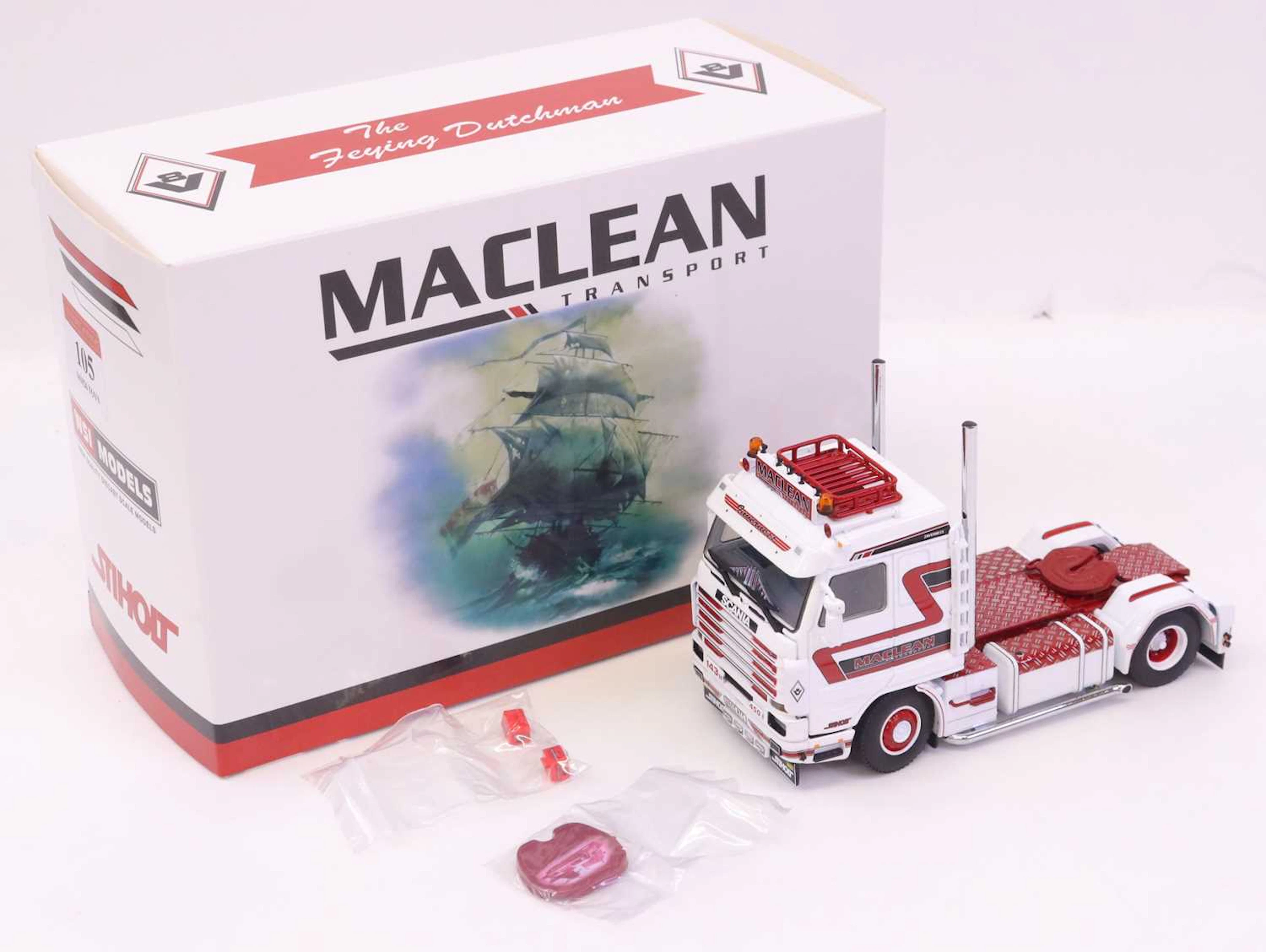 Lot 105 - A WSI Models with Anglo-Dutch model trucks