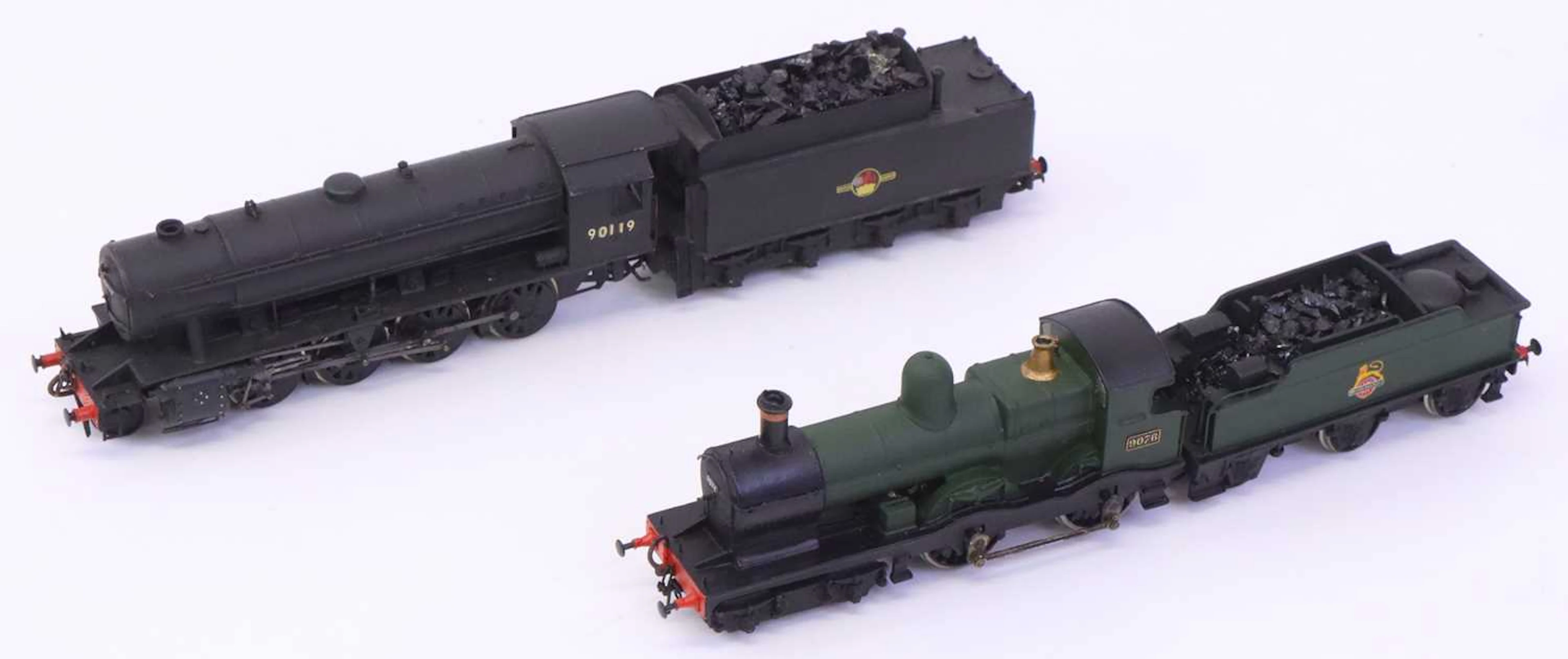 Lot 370 - Two 00 gauge kit built locos to include a WD