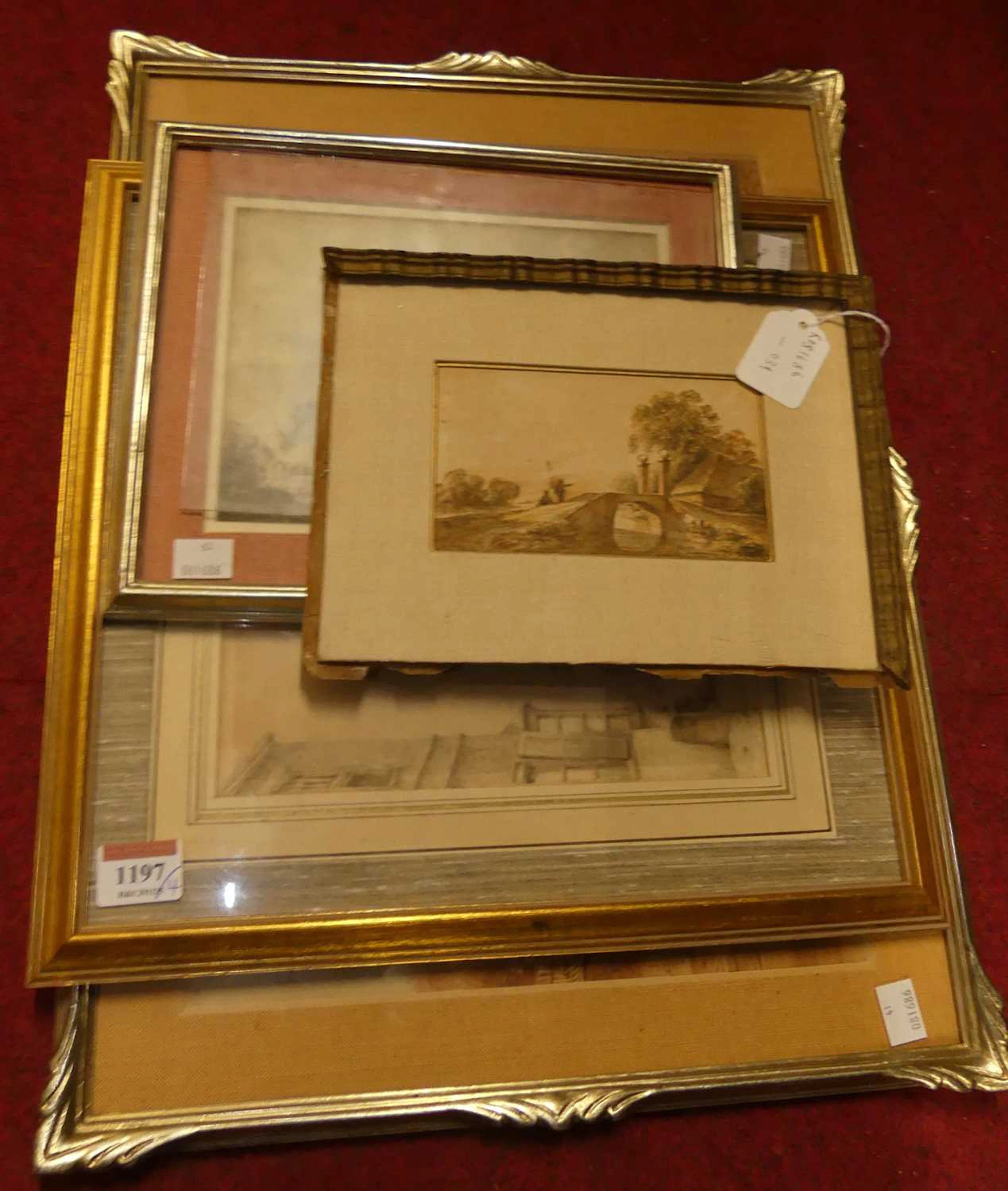 Lot 1197 - Berend Cornelius Koekkek - landscape with
