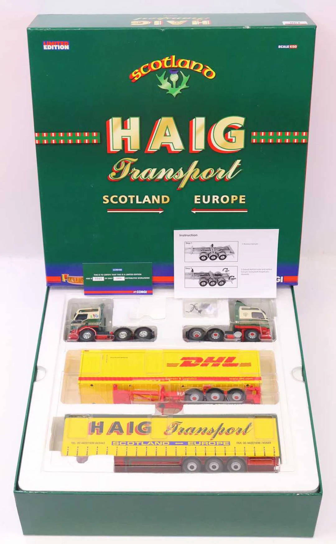 Lot 190 - A Corgi Toys No. CC99192 Haig Transport of