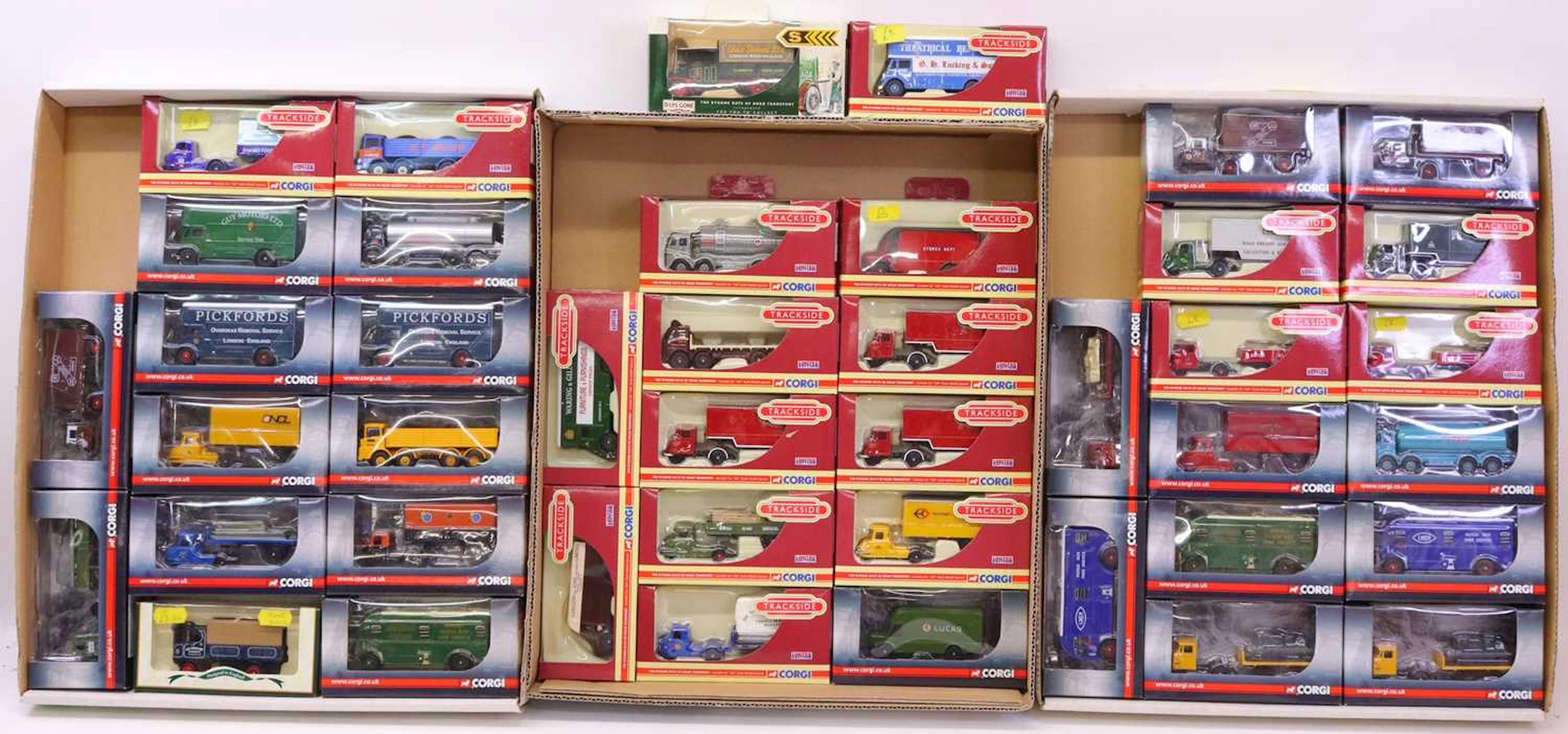 Lot 262 - 42 boxed Corgi Trackside and Days Gone