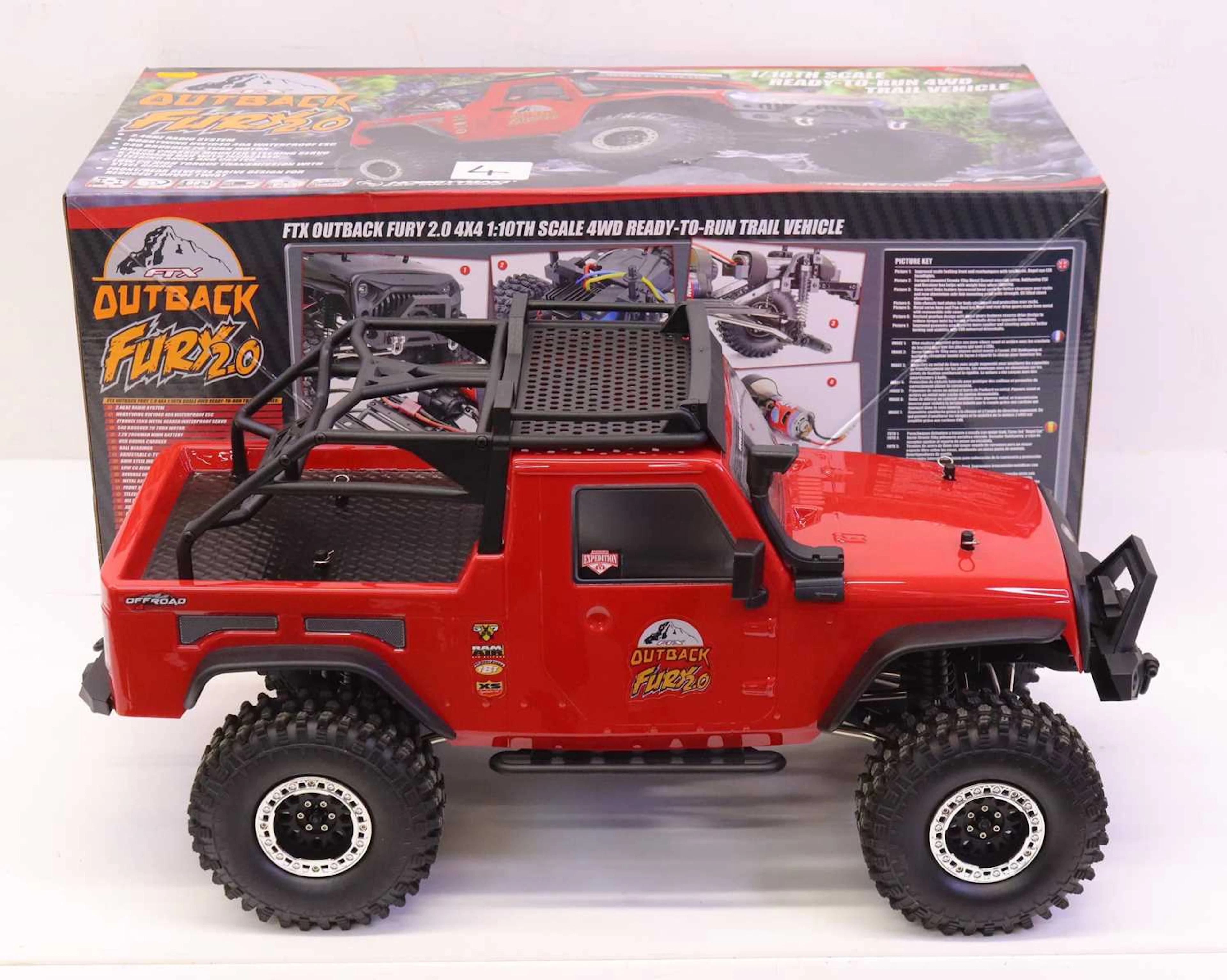 Lot 273 - FTX 1/10 scale Battery-operated radio