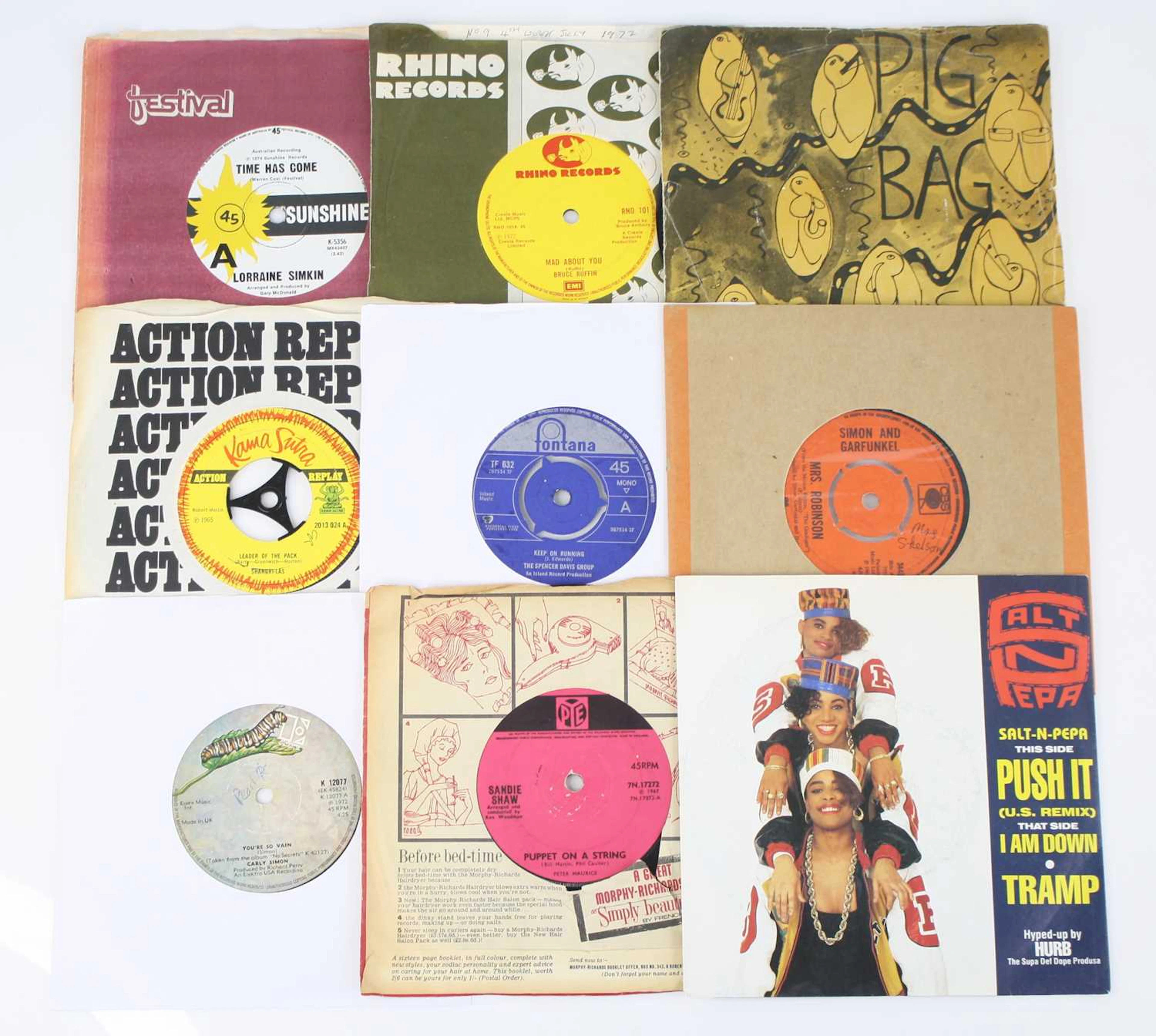 Lot 64 - A collection of assorted 7" vinyl