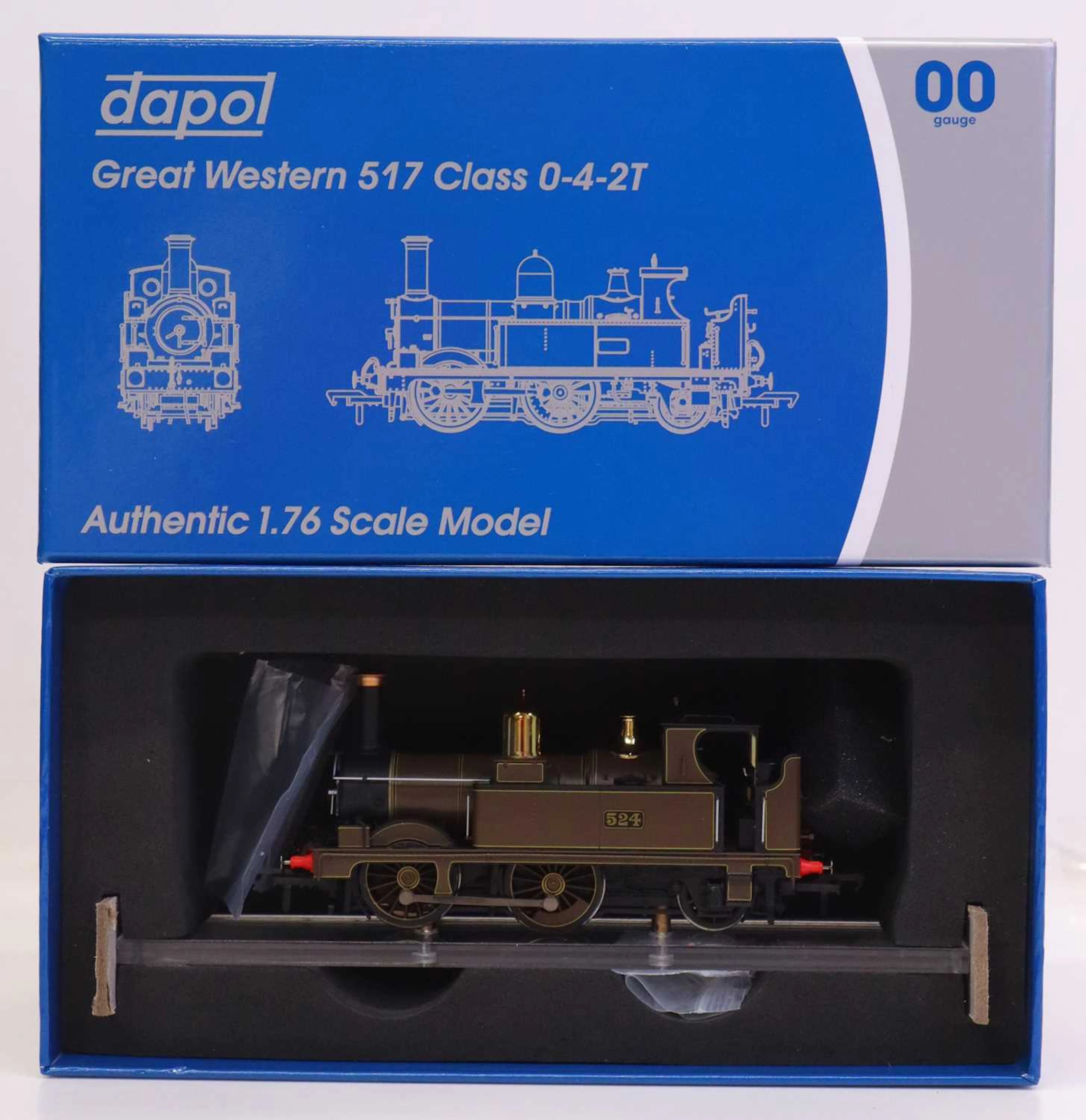 Lot 305 - Dapol 4S-517-002 Great Western 517 Class 0-4-