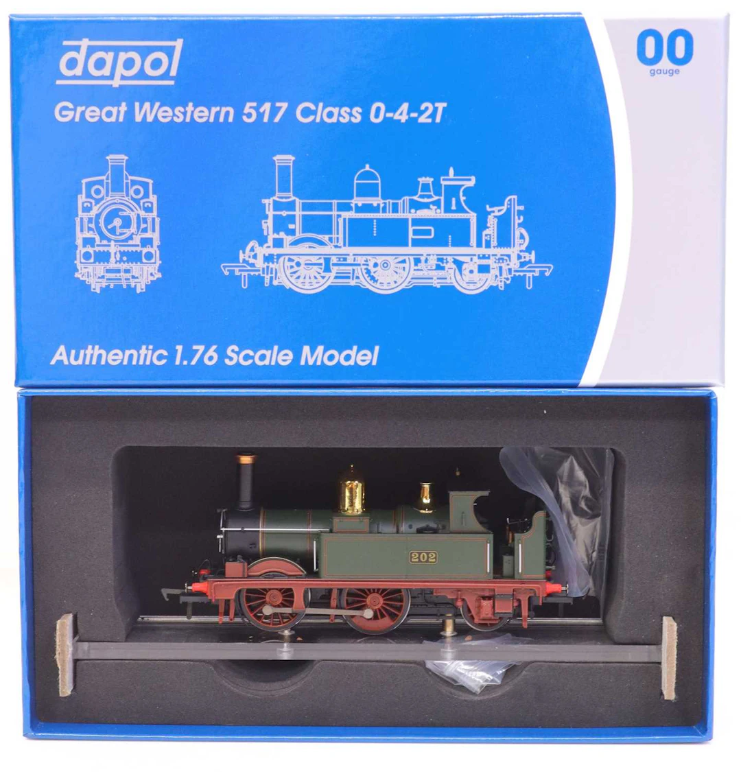Lot 304 - Dapol 4S-517-001 Great Western 517 Class 0-4-