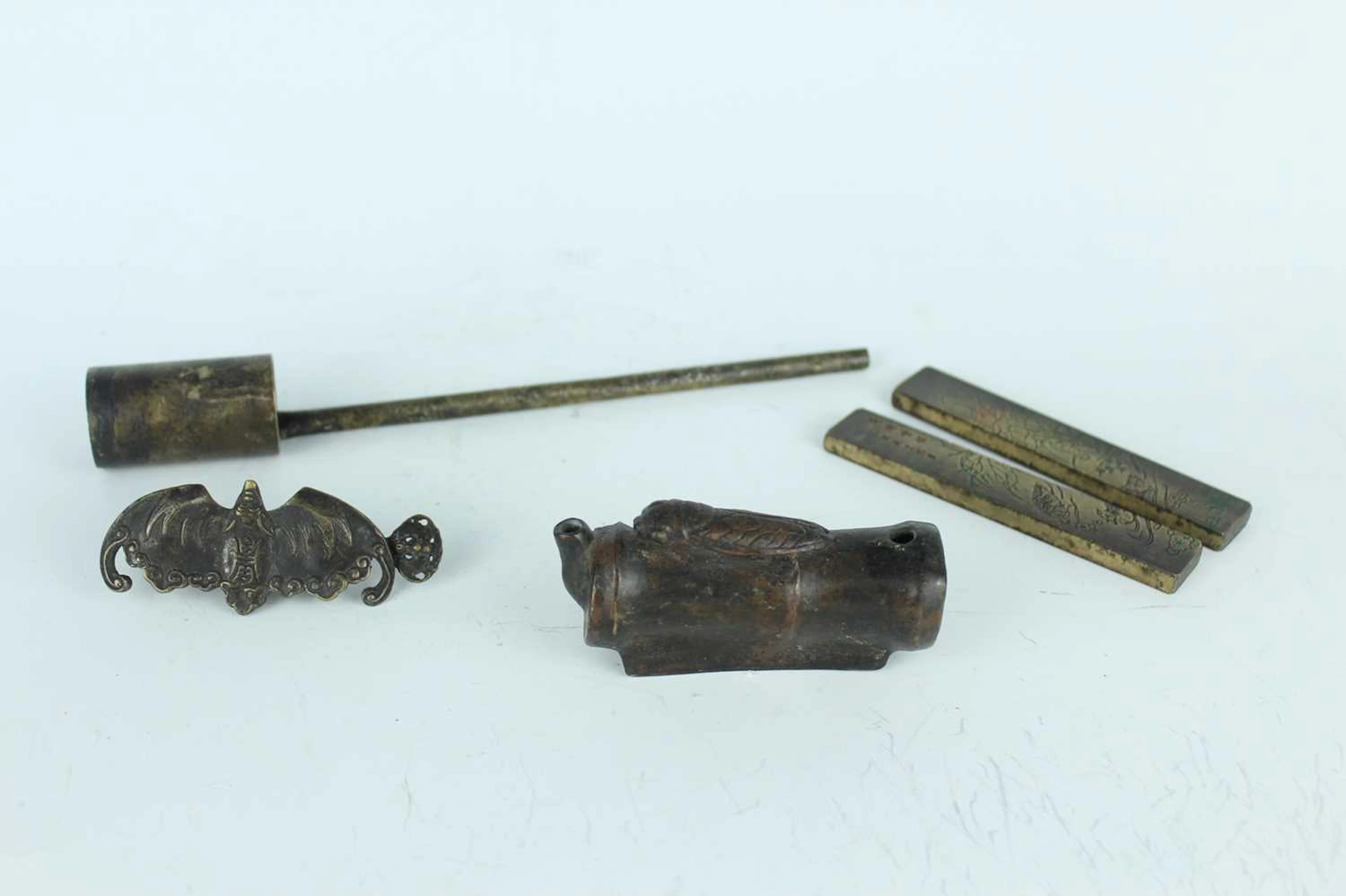 Lot 37 - A group of five Chinese bronze scholar’s