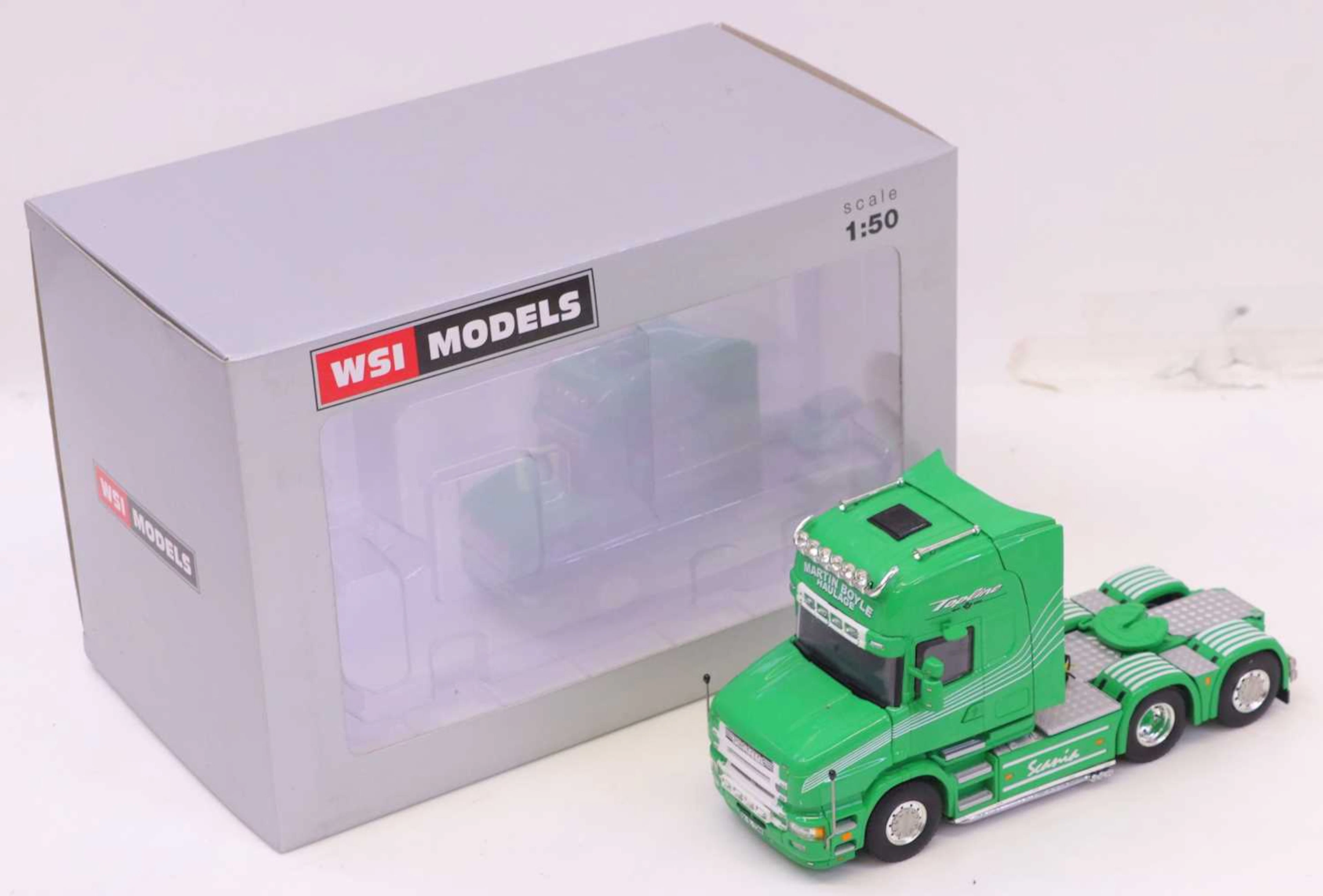 Lot 128 - A WSI Models with Emerald Model trucks 1:50