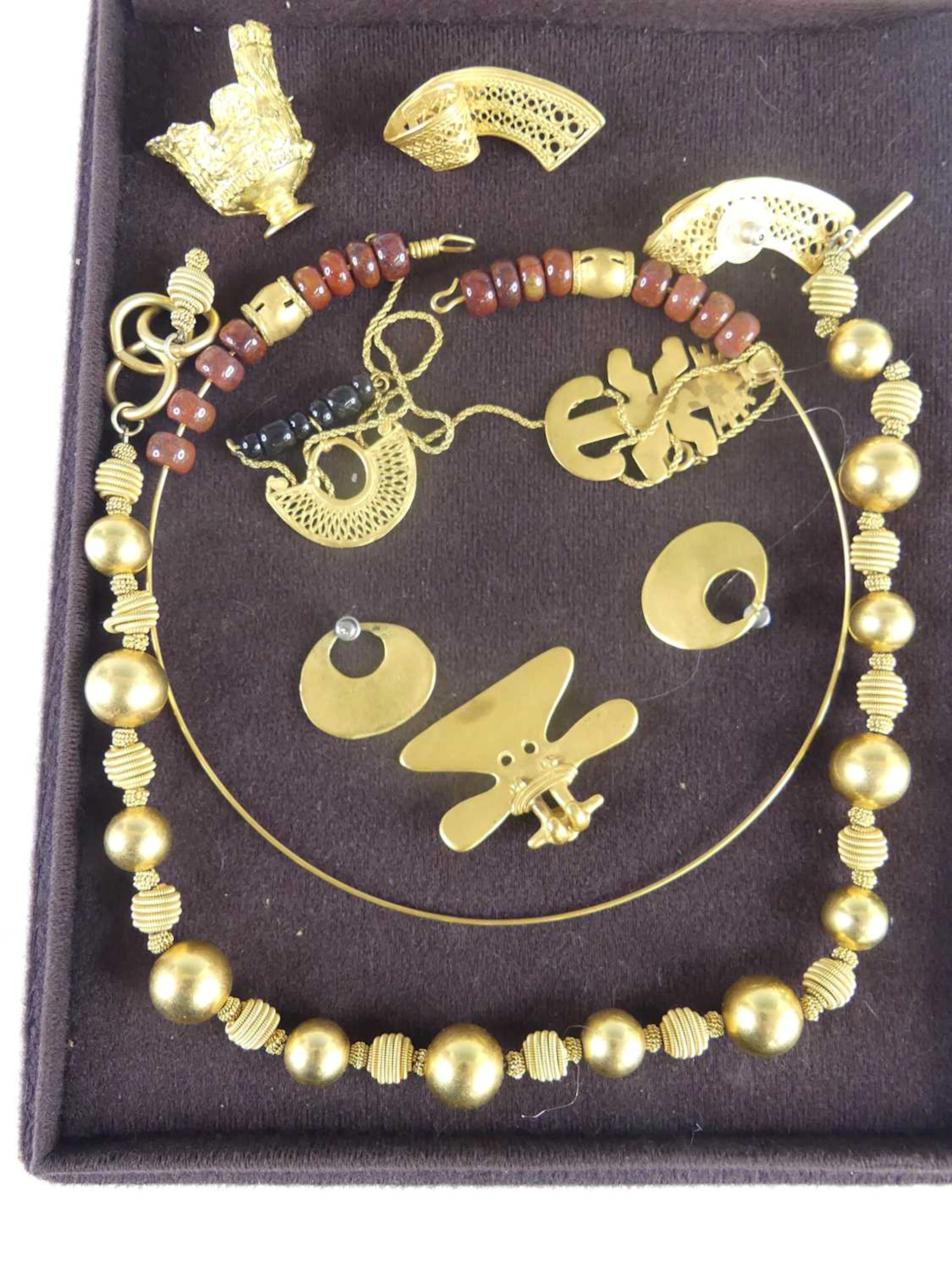 Lot 444 - A collection of reproduction pre-Columbian