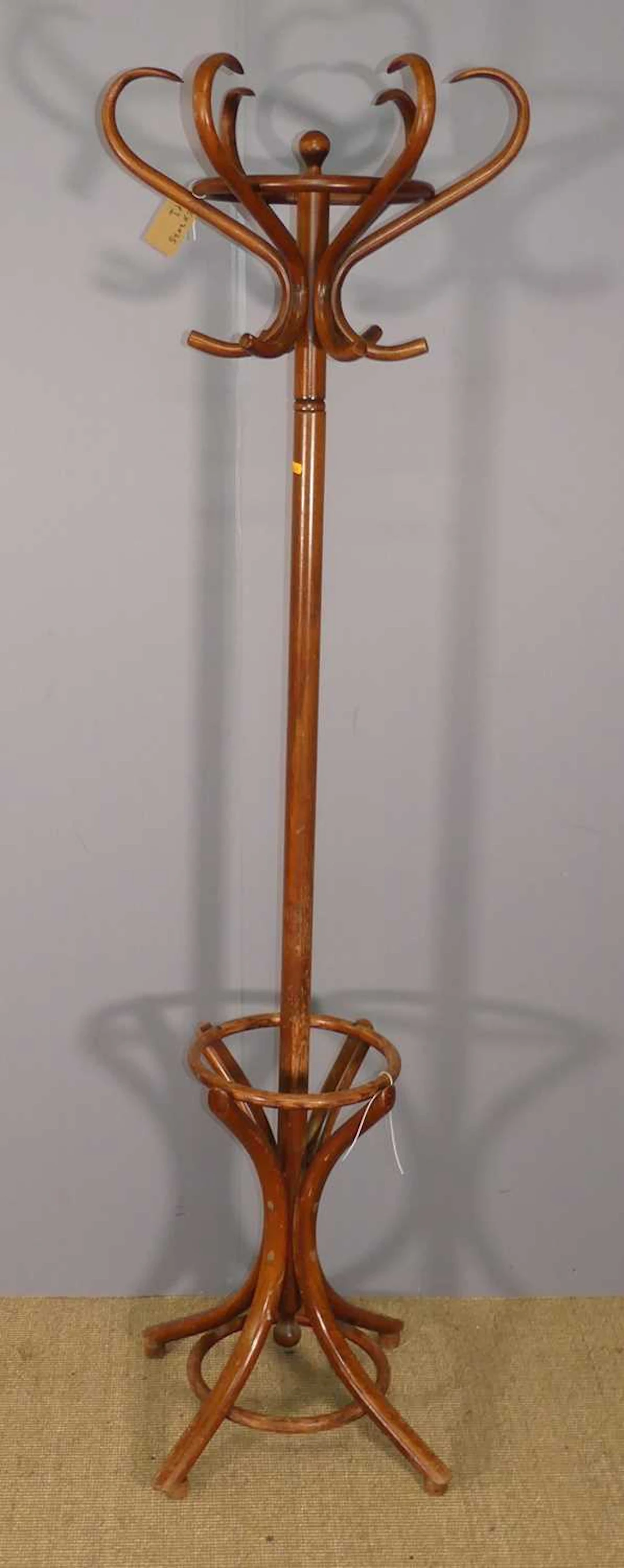 Lot 676 - A bentwood combination freestanding