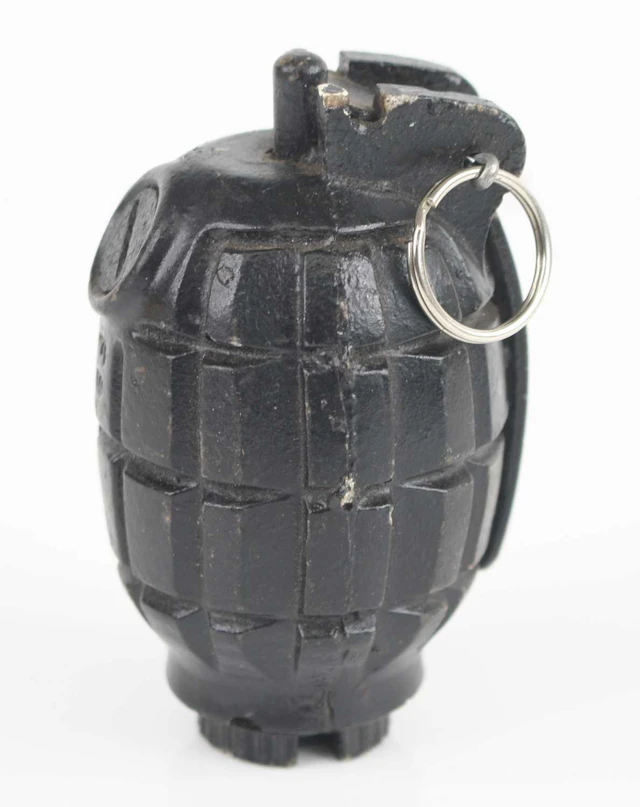 Lot 1258 - An inert No.36 Mk I hand grenade, together