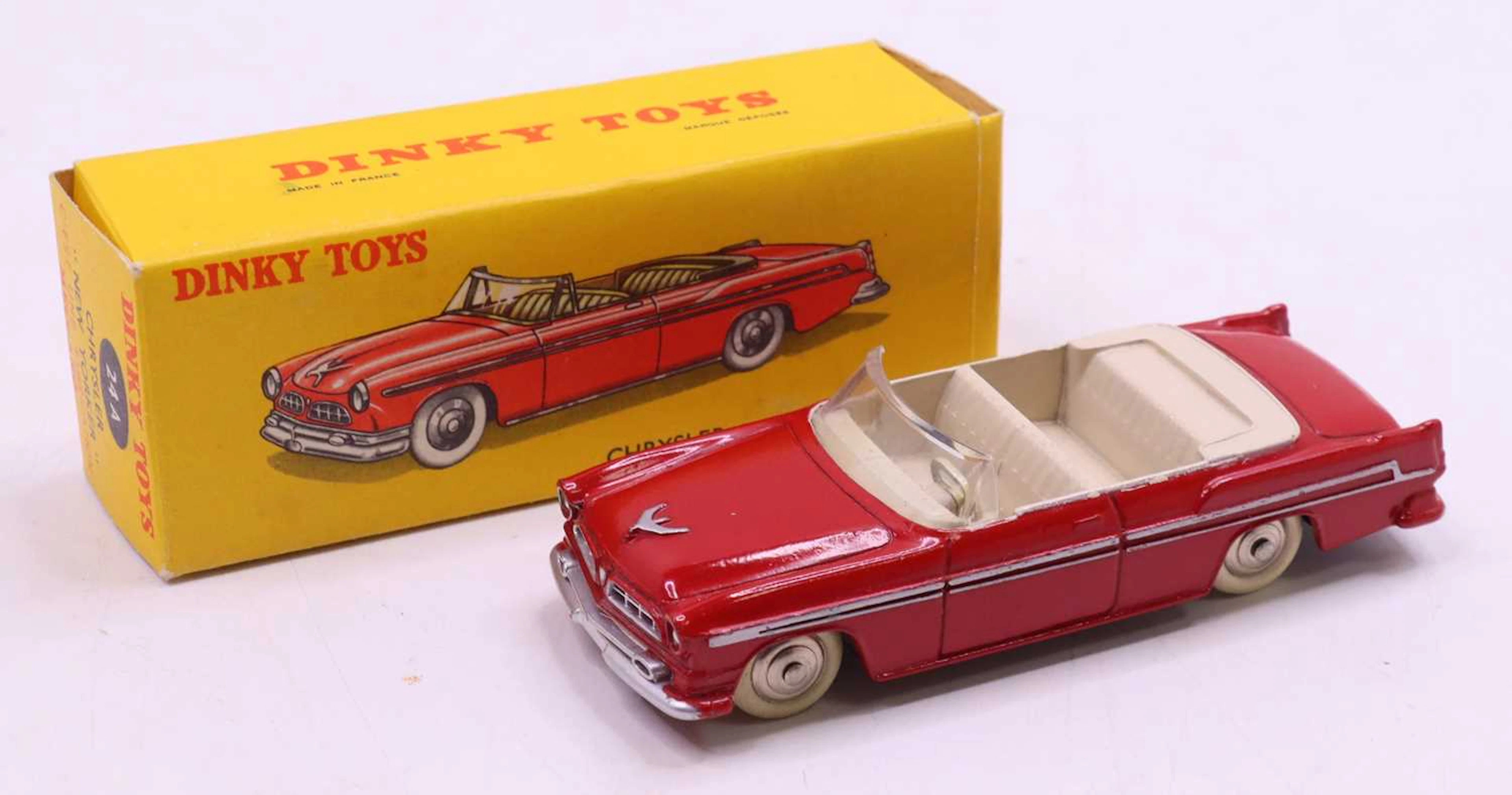 Lot 1115 - French Dinky Toys No.24A Chrysler New