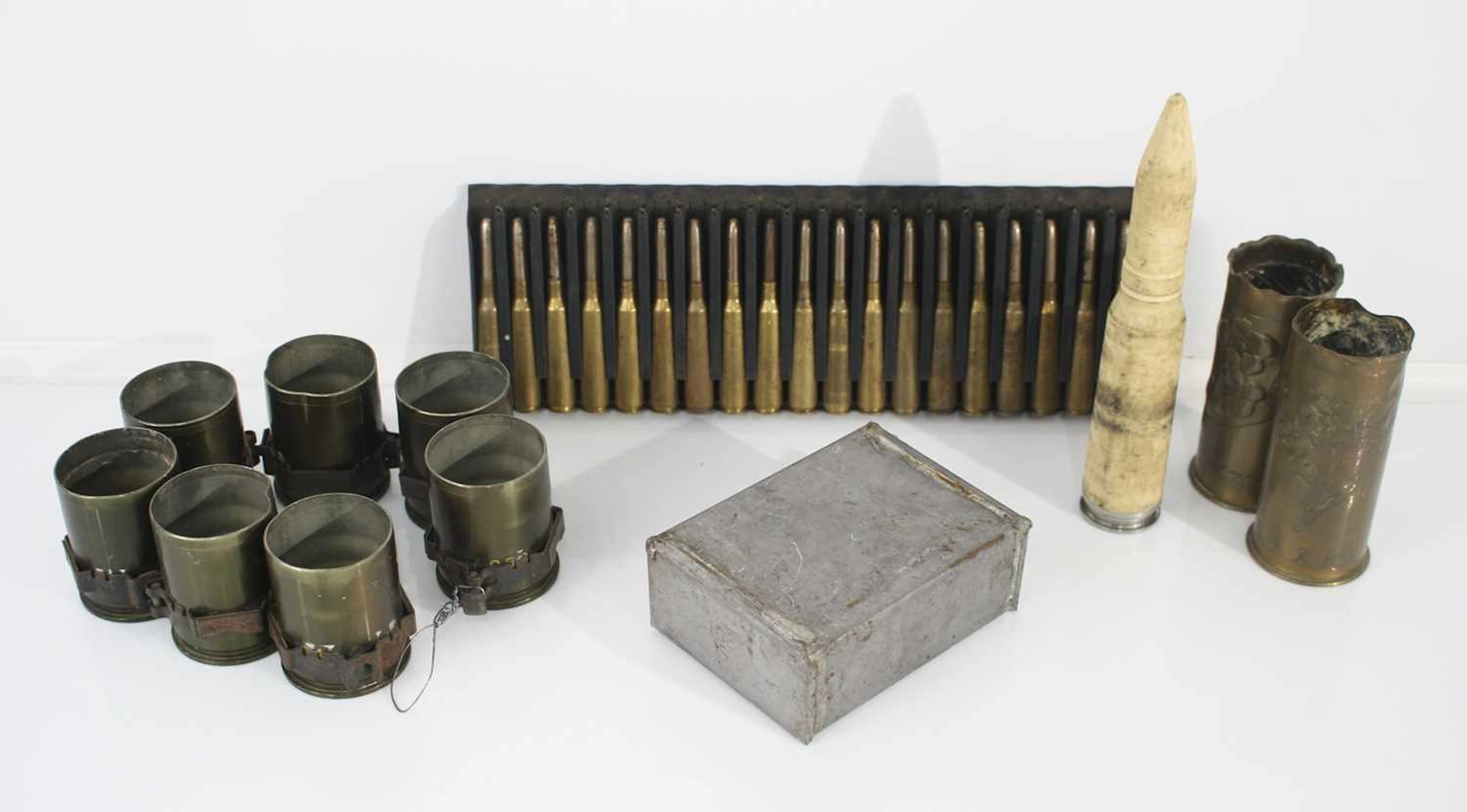 Lot 1284 - A collection of inert rounds to include WW