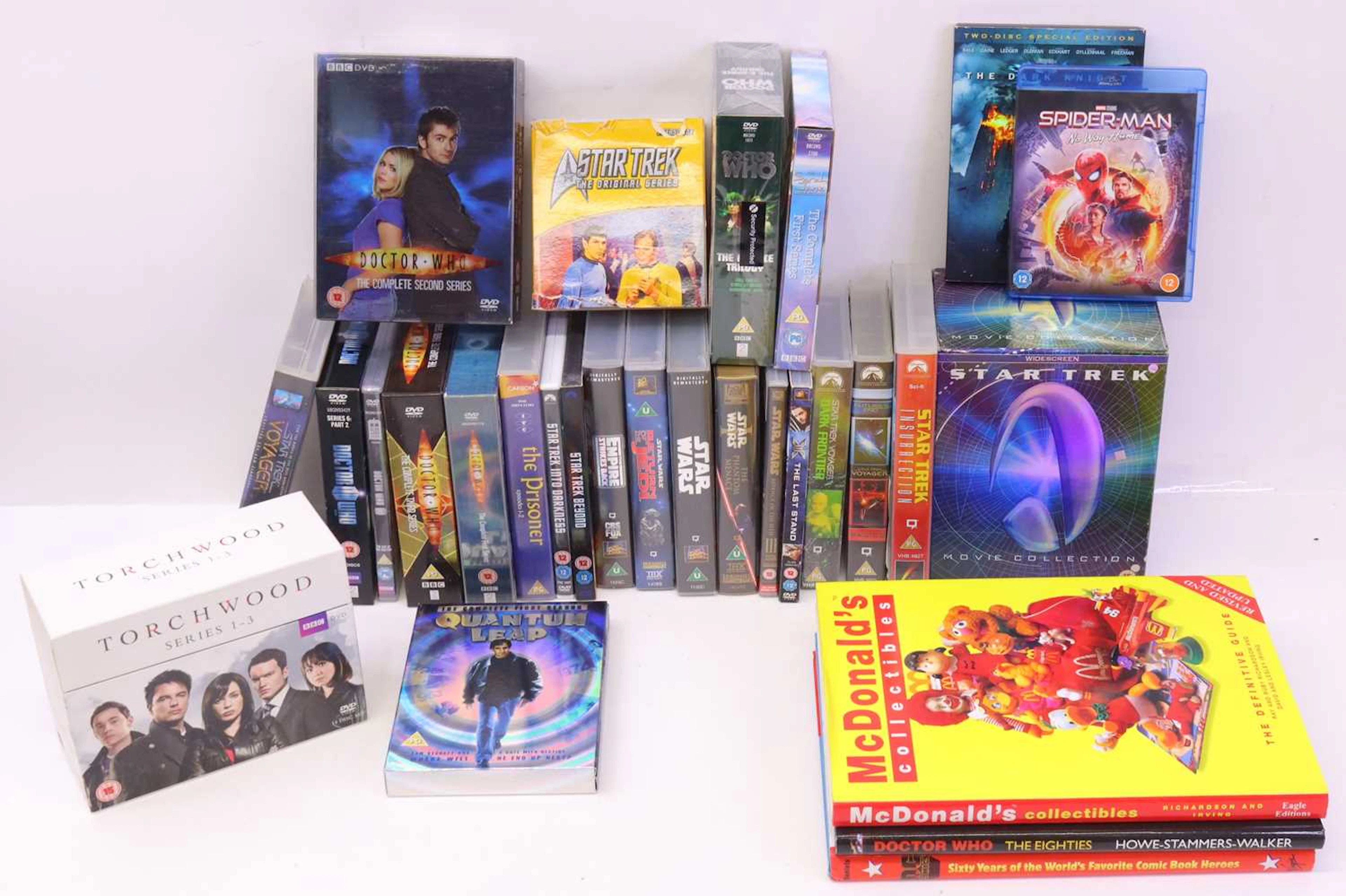 Lot 443 - Three boxes containing various Star Wars, DR