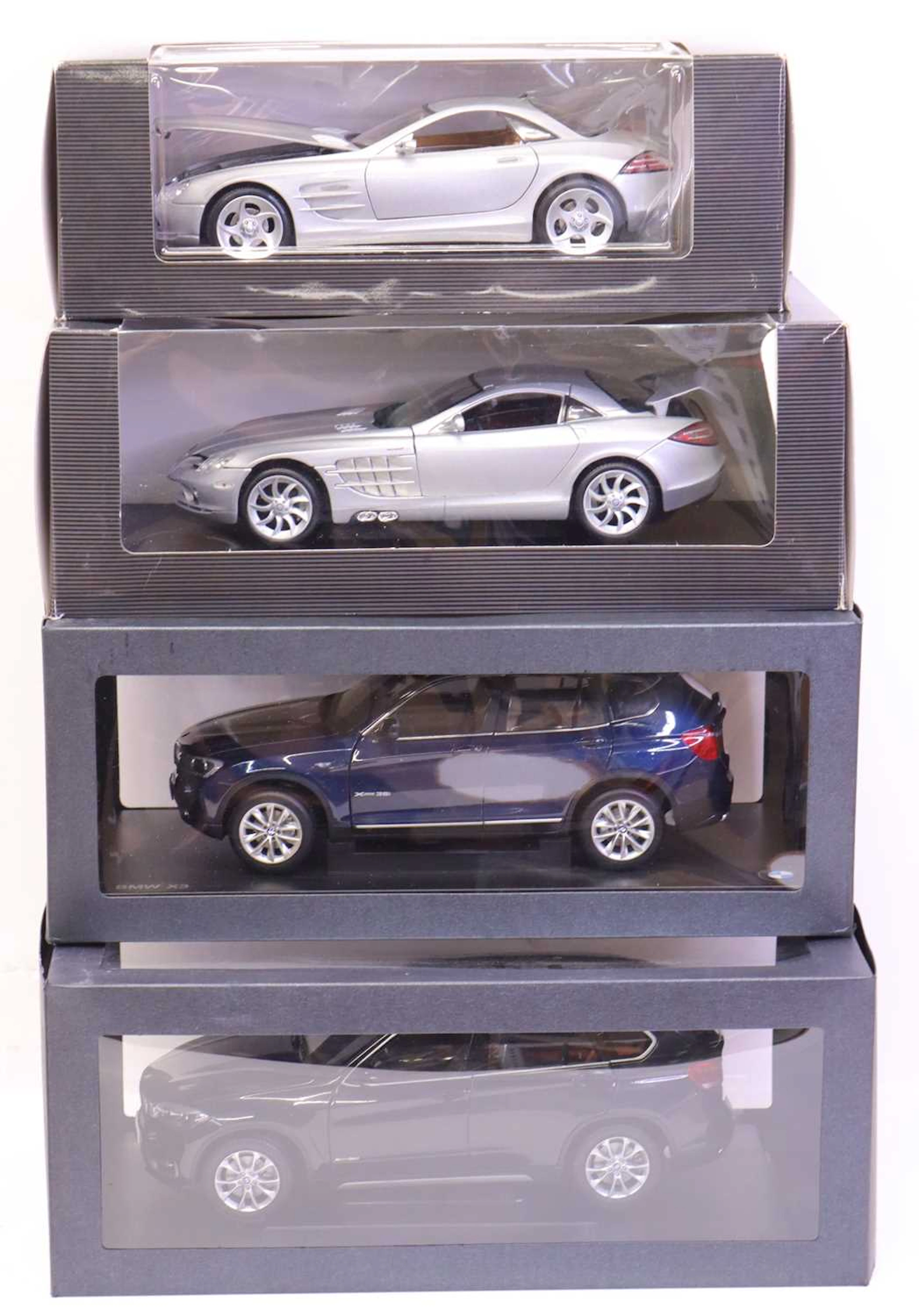 Lot 165 - Collection of 4 various BMW and Mercedes