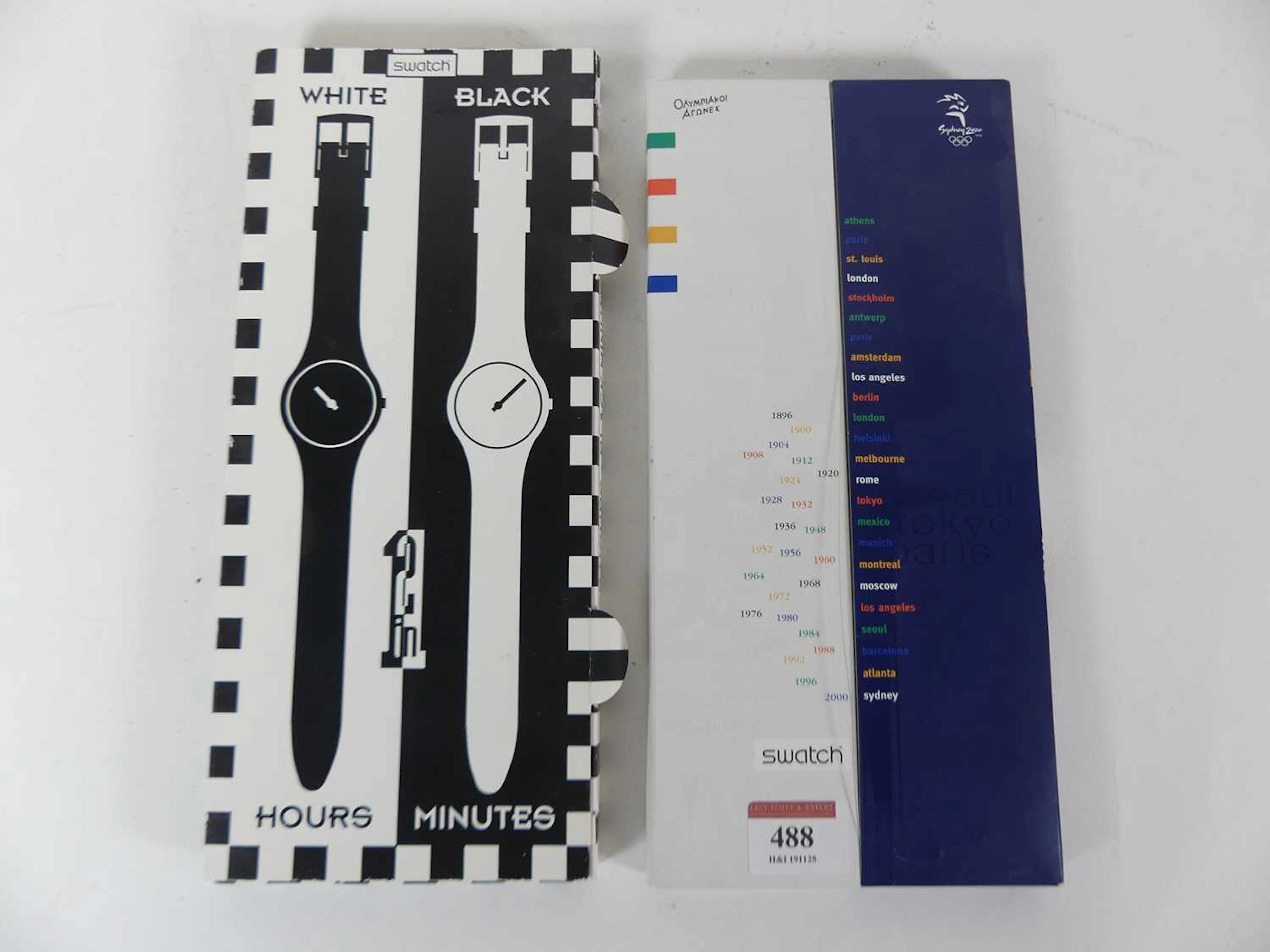 Lot 488 - A Swatch special edition Sydney 2000