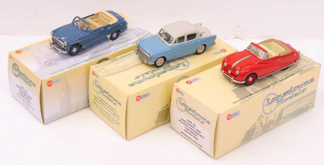 Lot 487 - Lansdowne Models 1/43rd scale white metal