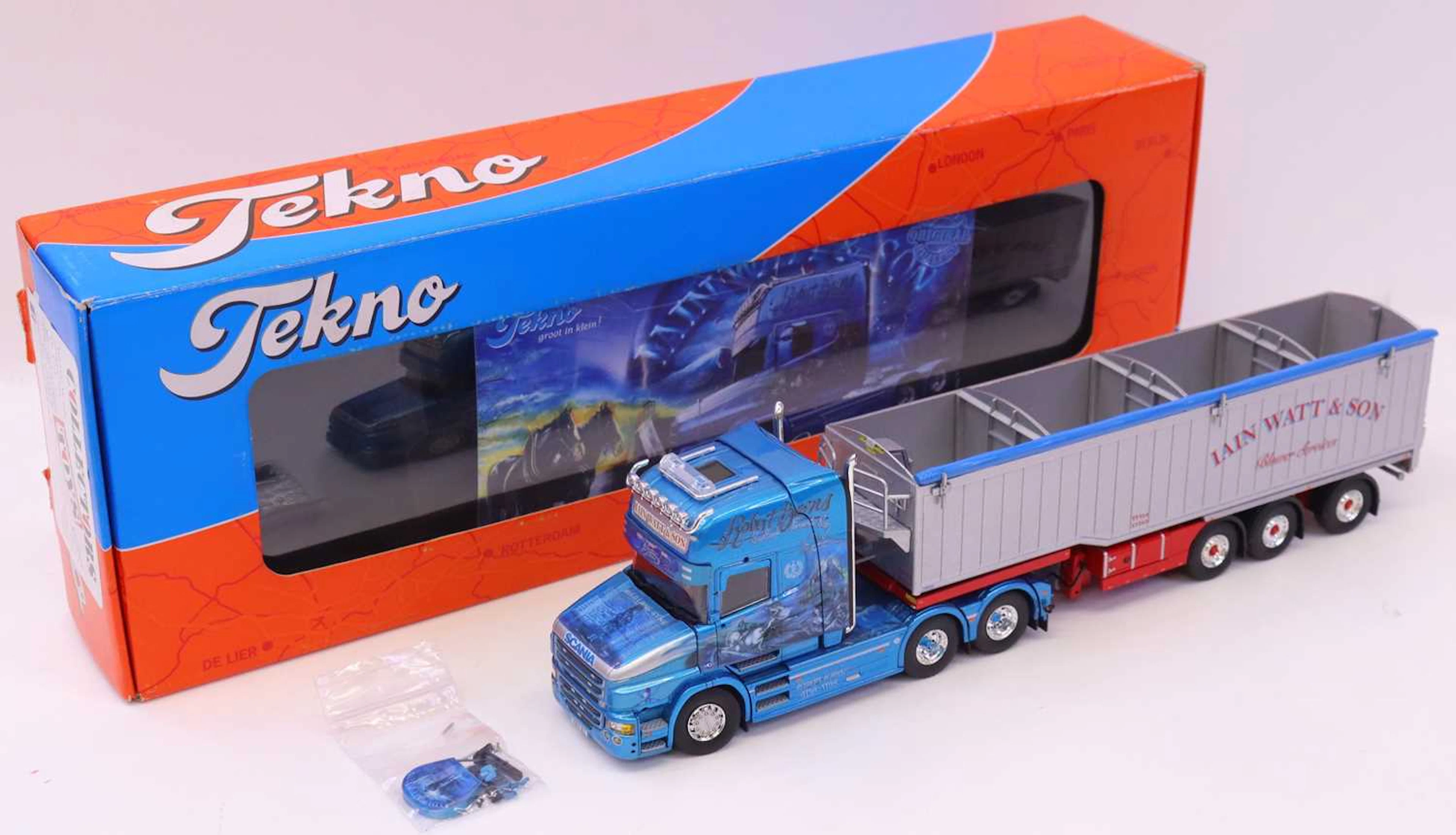 Lot 55 - Tekno 1/50th scale No.70985 Iain Watt Scania