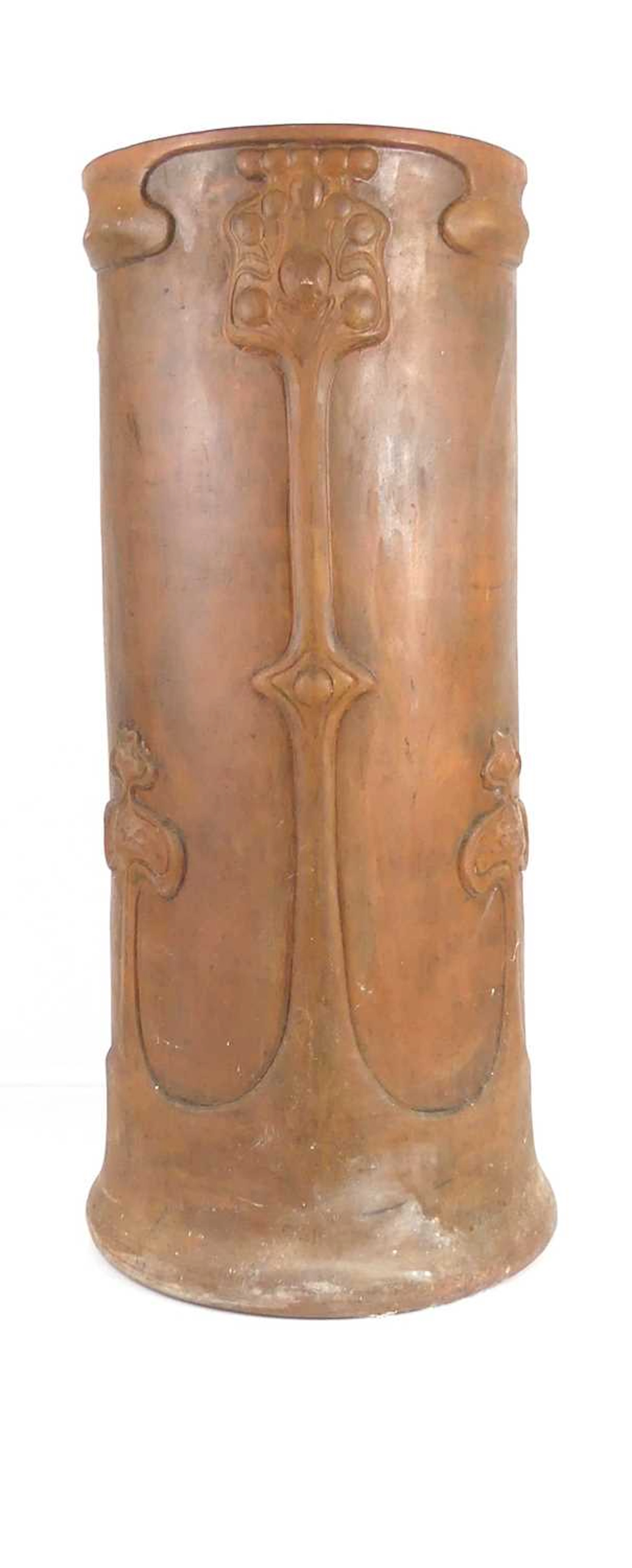 Lot 280 - Bretby - an Art Nouveau terracotta
