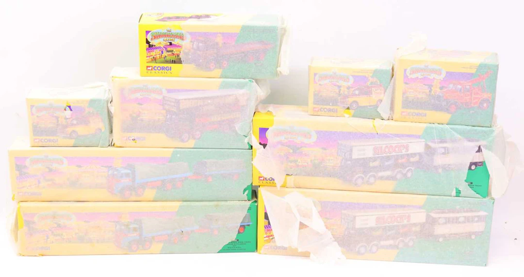 Lot 203 - Nine various boxed Corgi Classics The