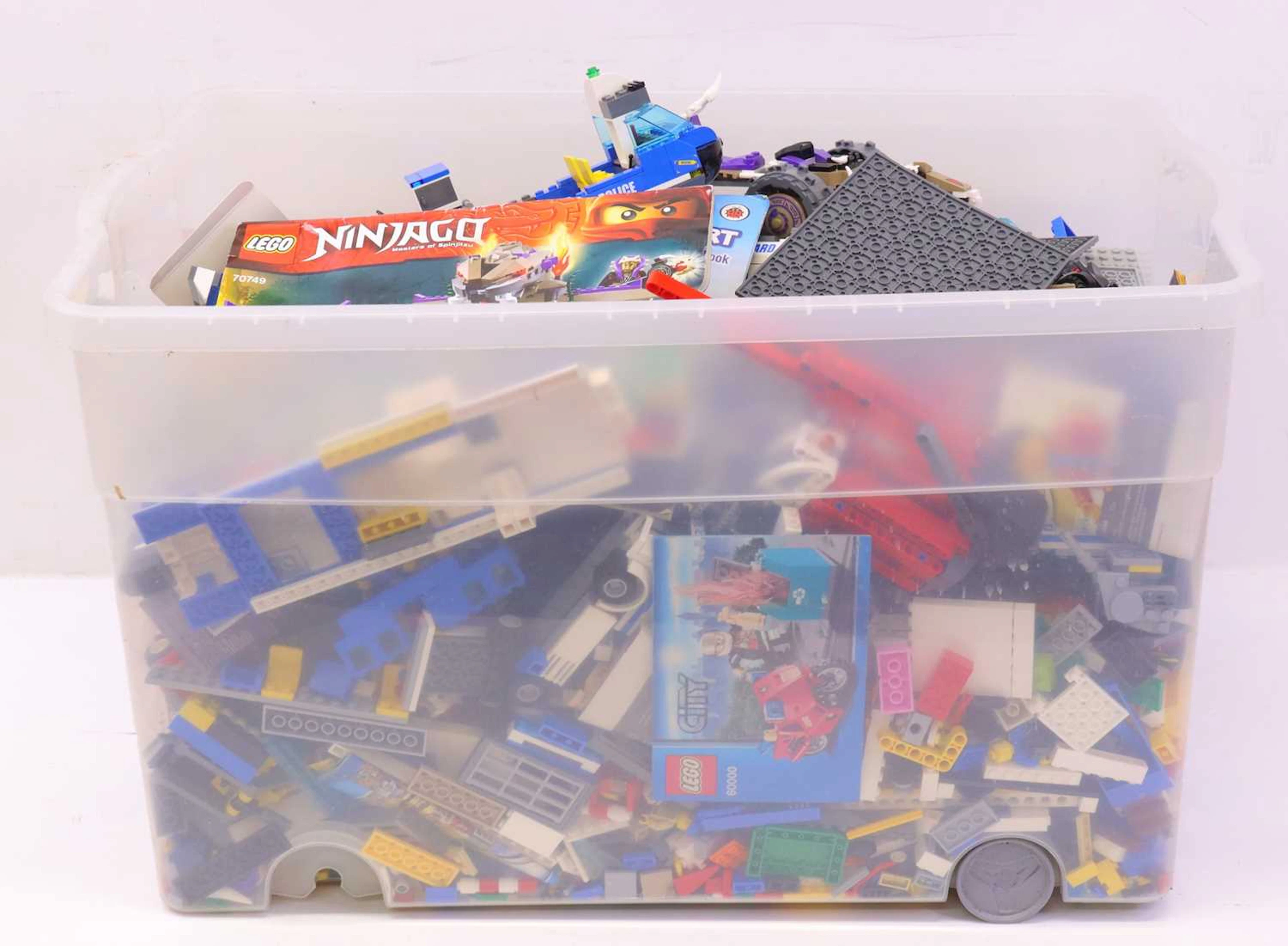 Lot 49 - large box containing a collection of Lego